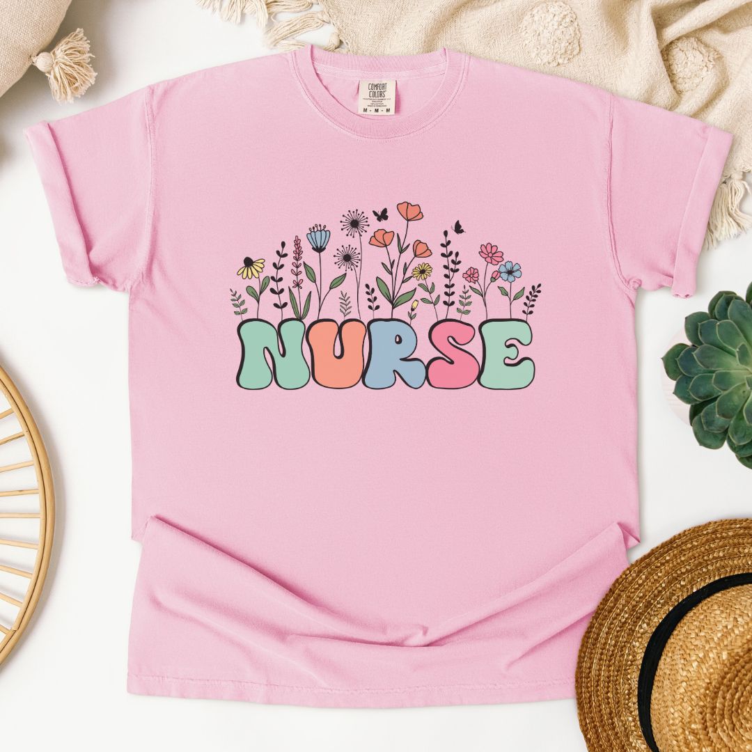Nurse Wildflower T-Shirt