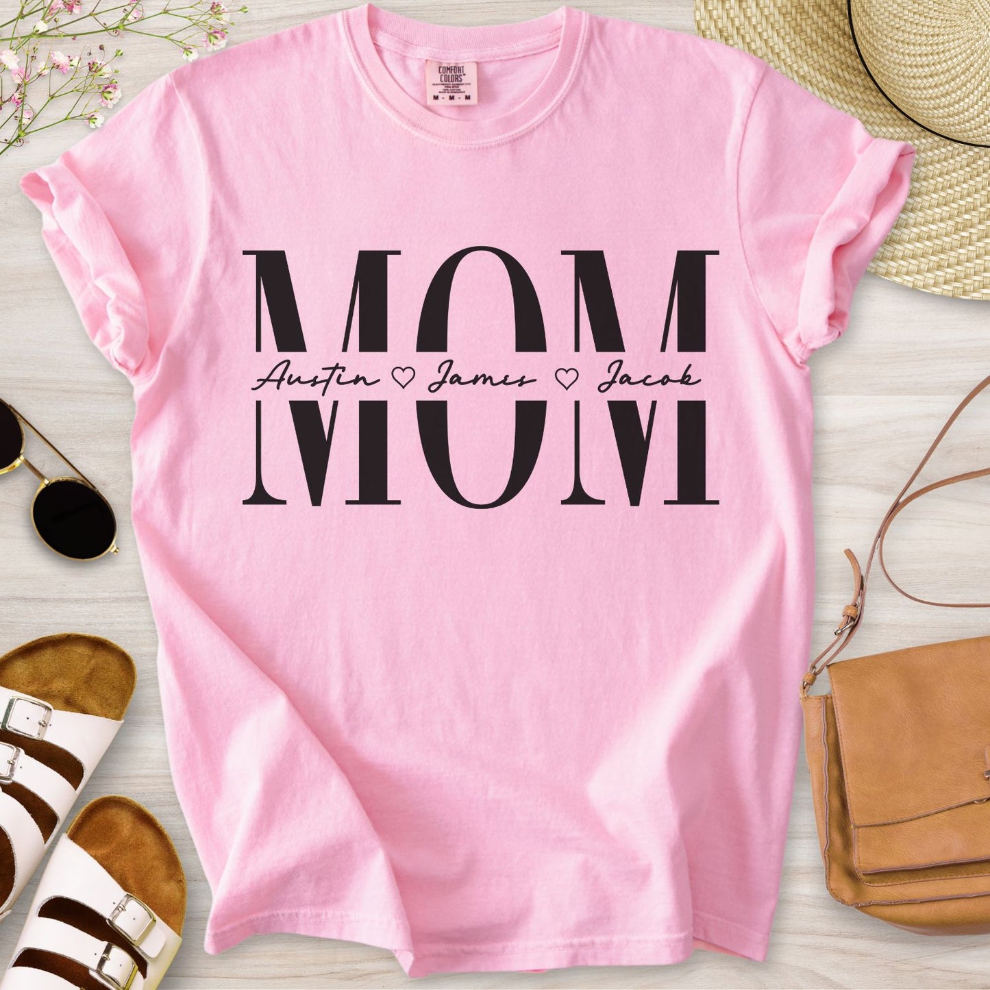 Personalized MOM T-Shirt