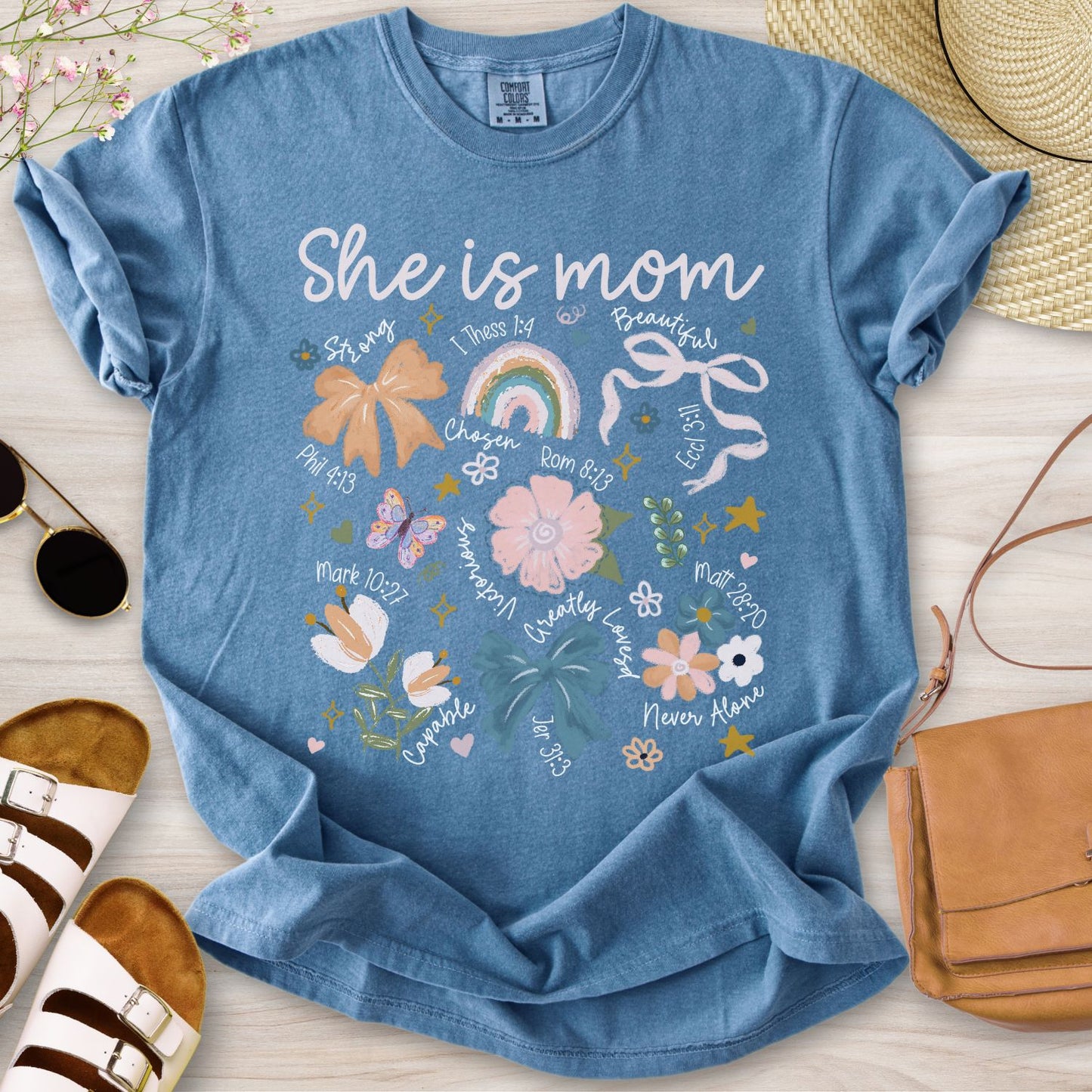 She Is Mom T-Shirt