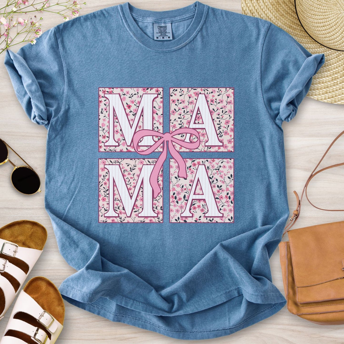 Floral Chinoiserie Mama Coquette T-Shirt