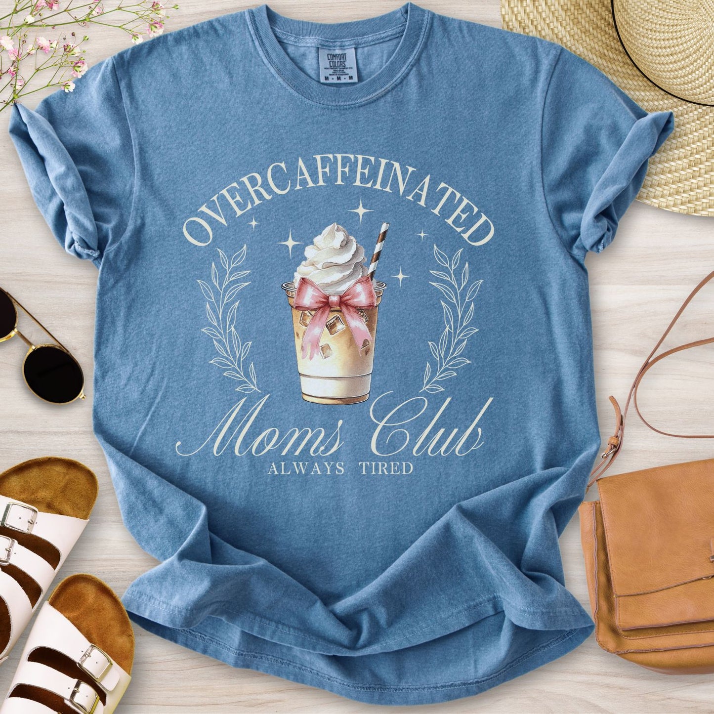 Overcaffeinated Moms Club T-Shirt