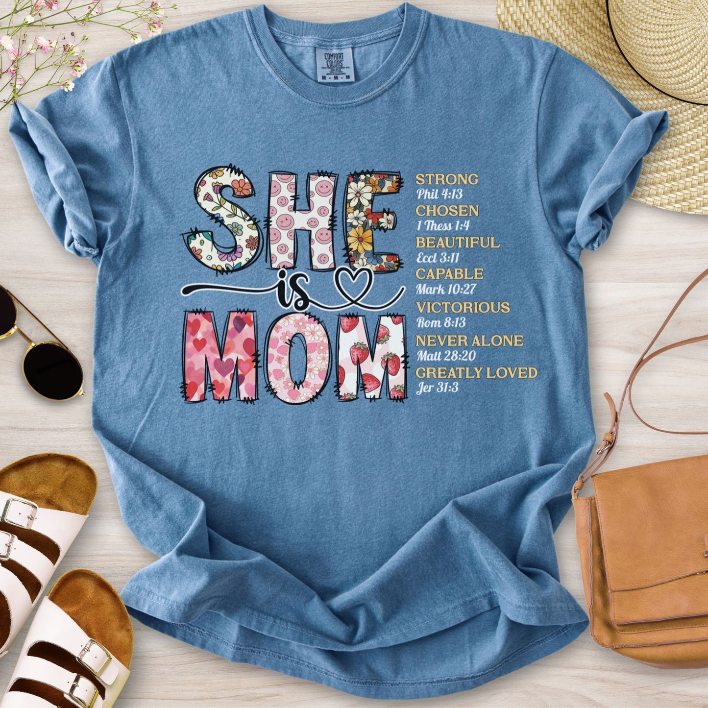 She Is Mom T-Shirt