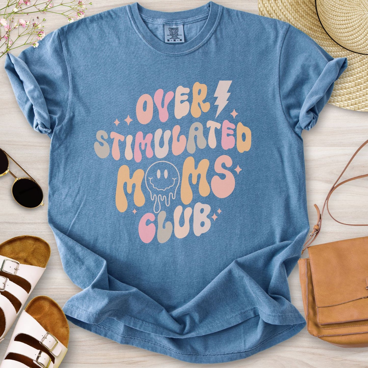 Overstimulated Moms Club T-Shirt