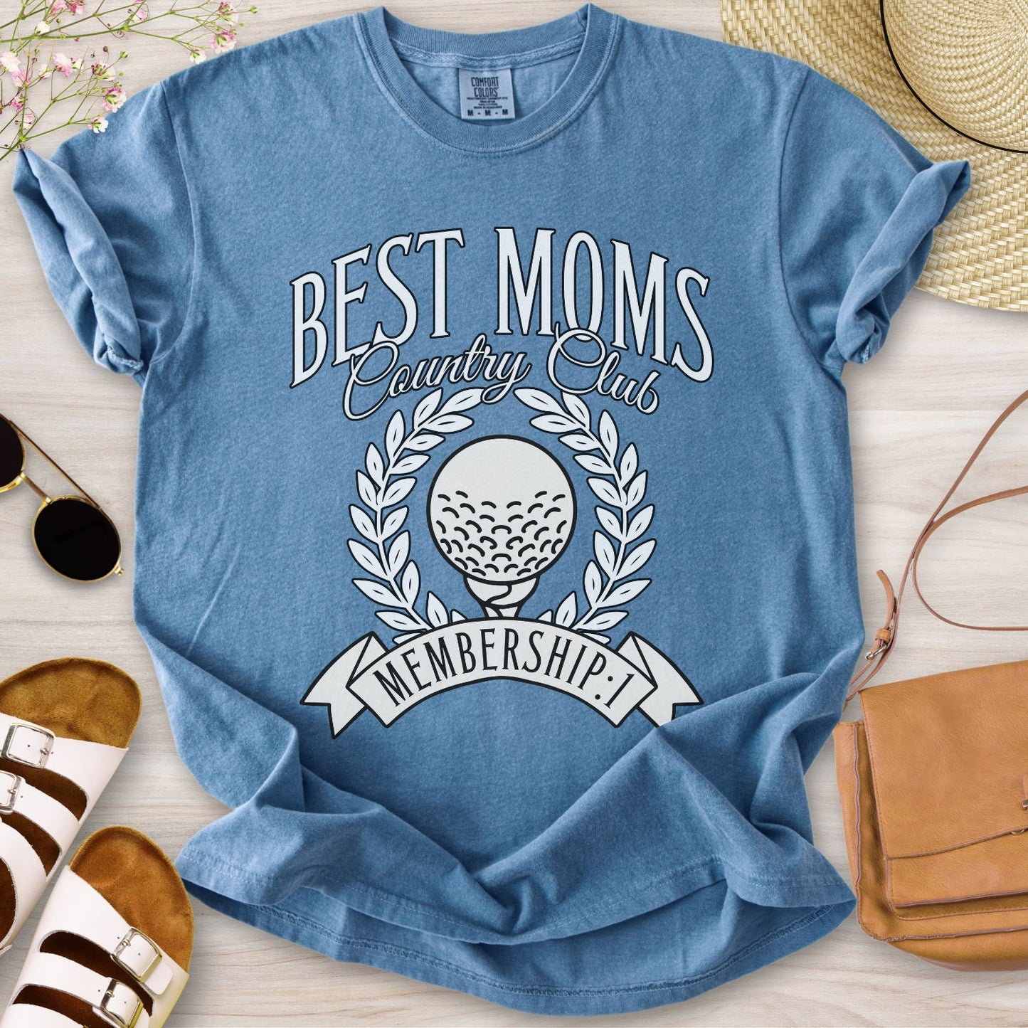 Best Moms Country Club T-Shirt