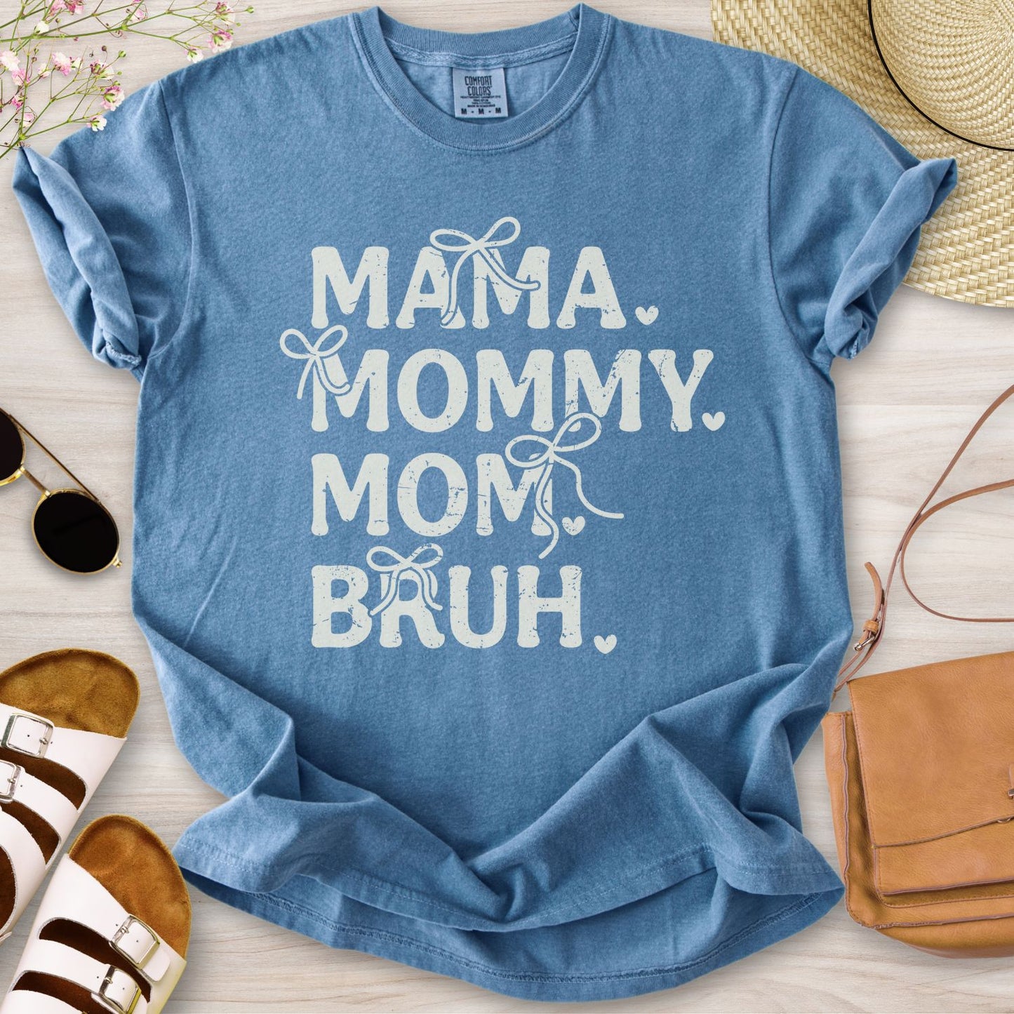 Mama Mommy Mom Bruh Coquette T-Shirt