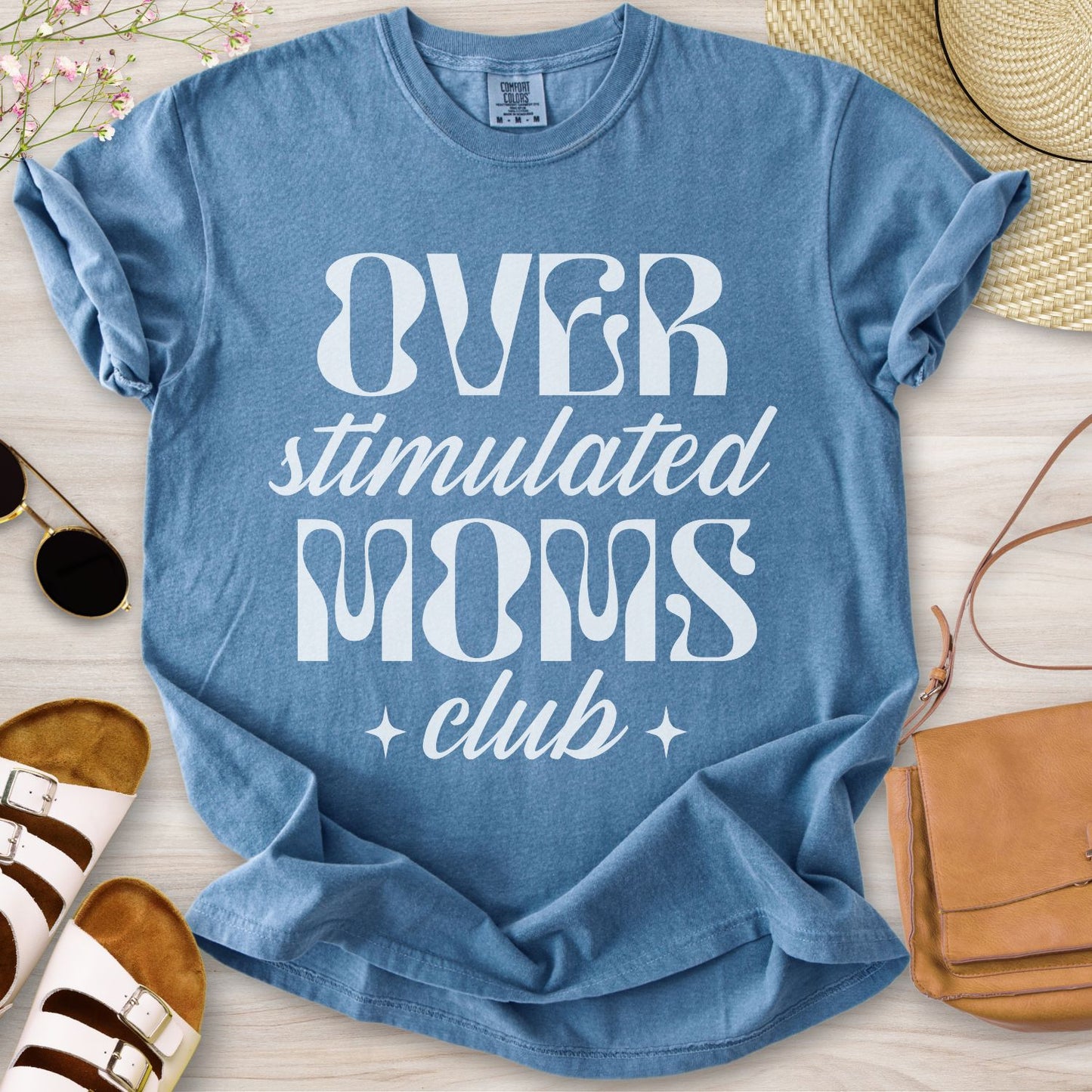 Overstimulated Moms Club T-Shirt