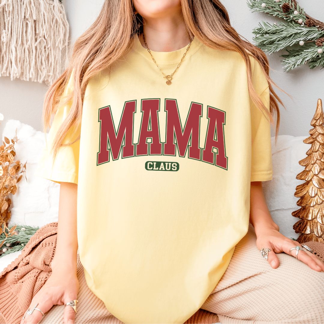 Mama Claus Varsity T-Shirt