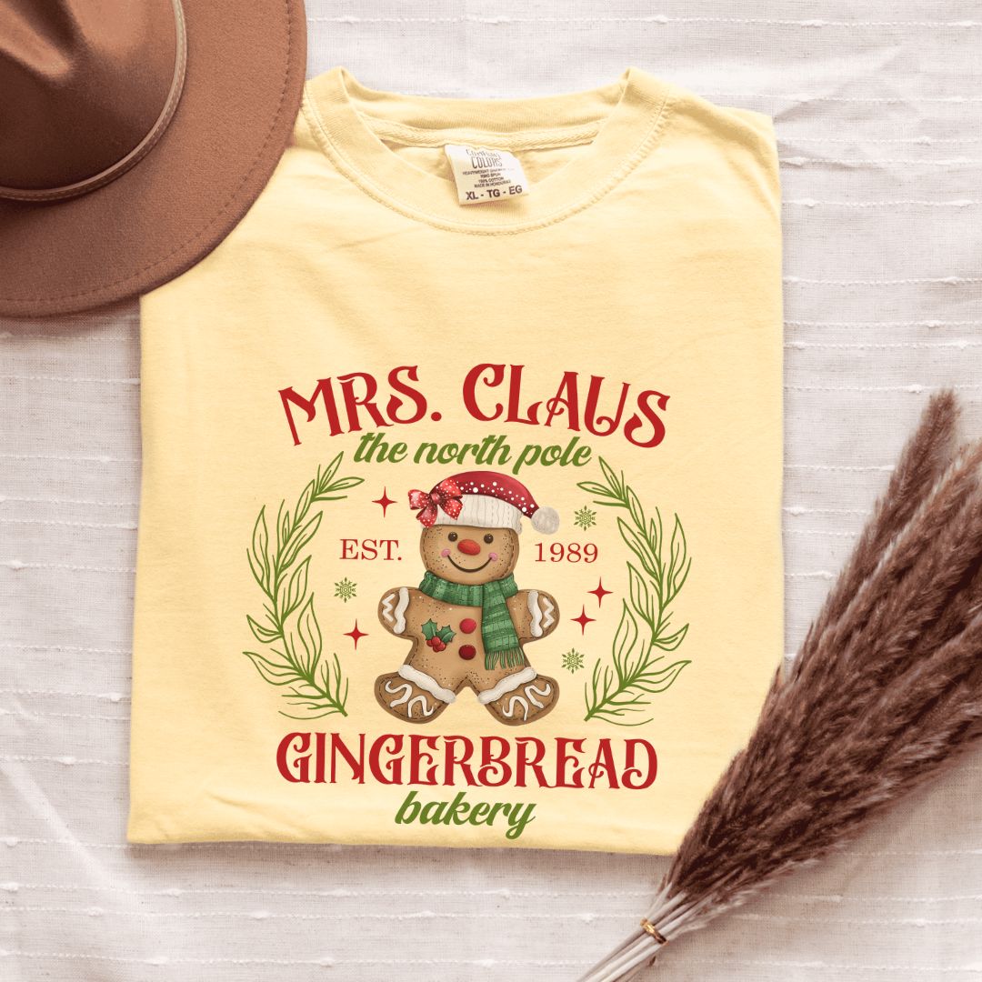 Mrs Claus Gingerbread T-Shirt