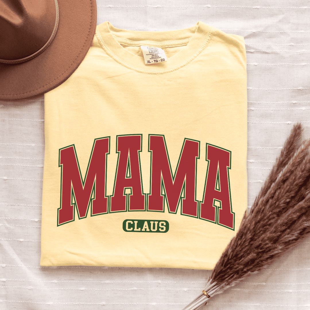 Mama Claus Varsity T-Shirt