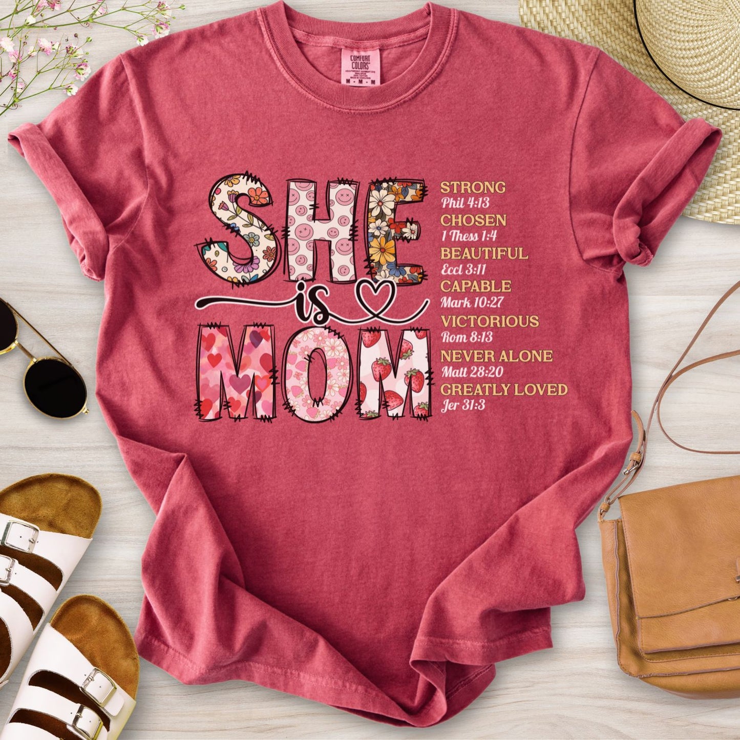 She Is Mom T-Shirt