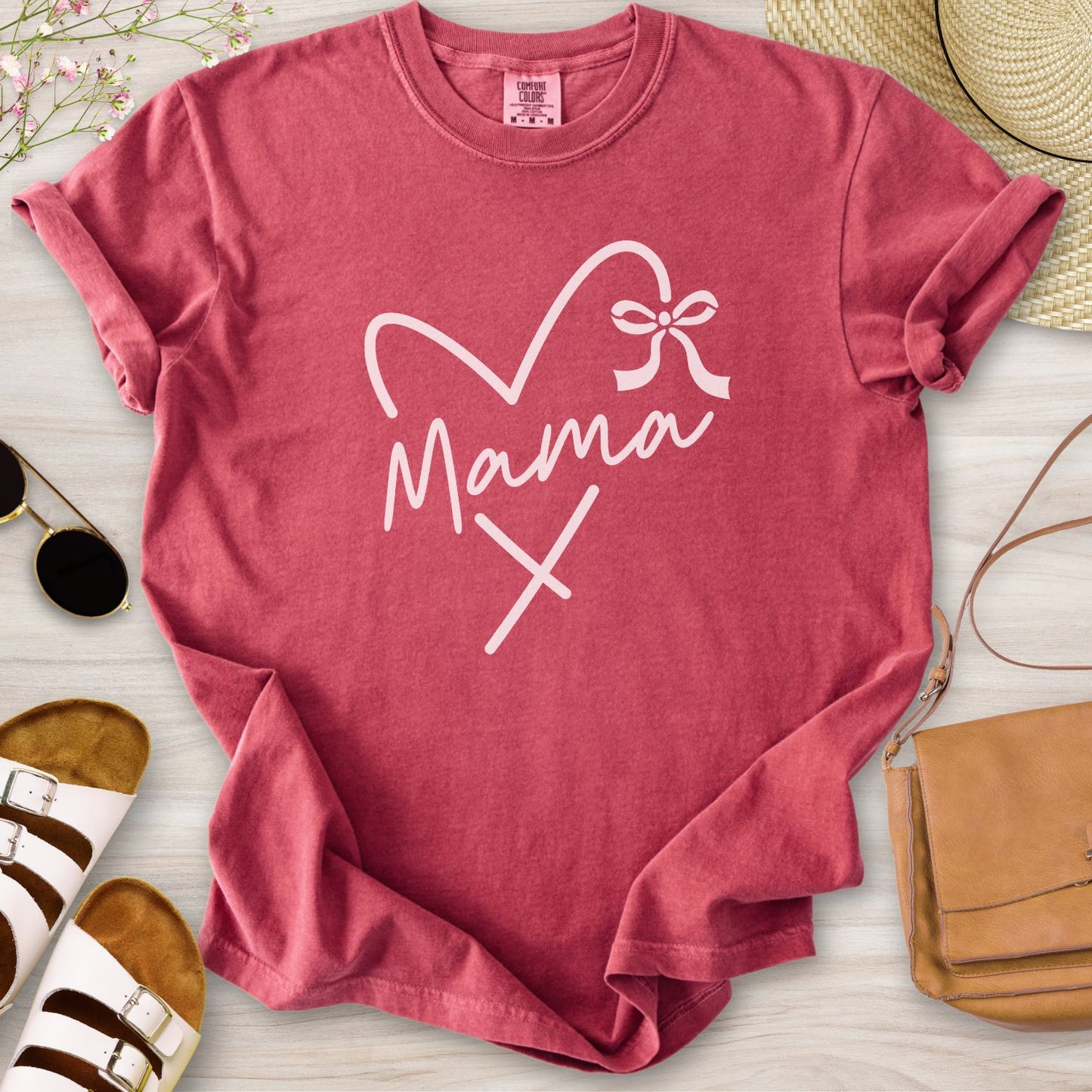 Mama Heart Coquette T-Shirt