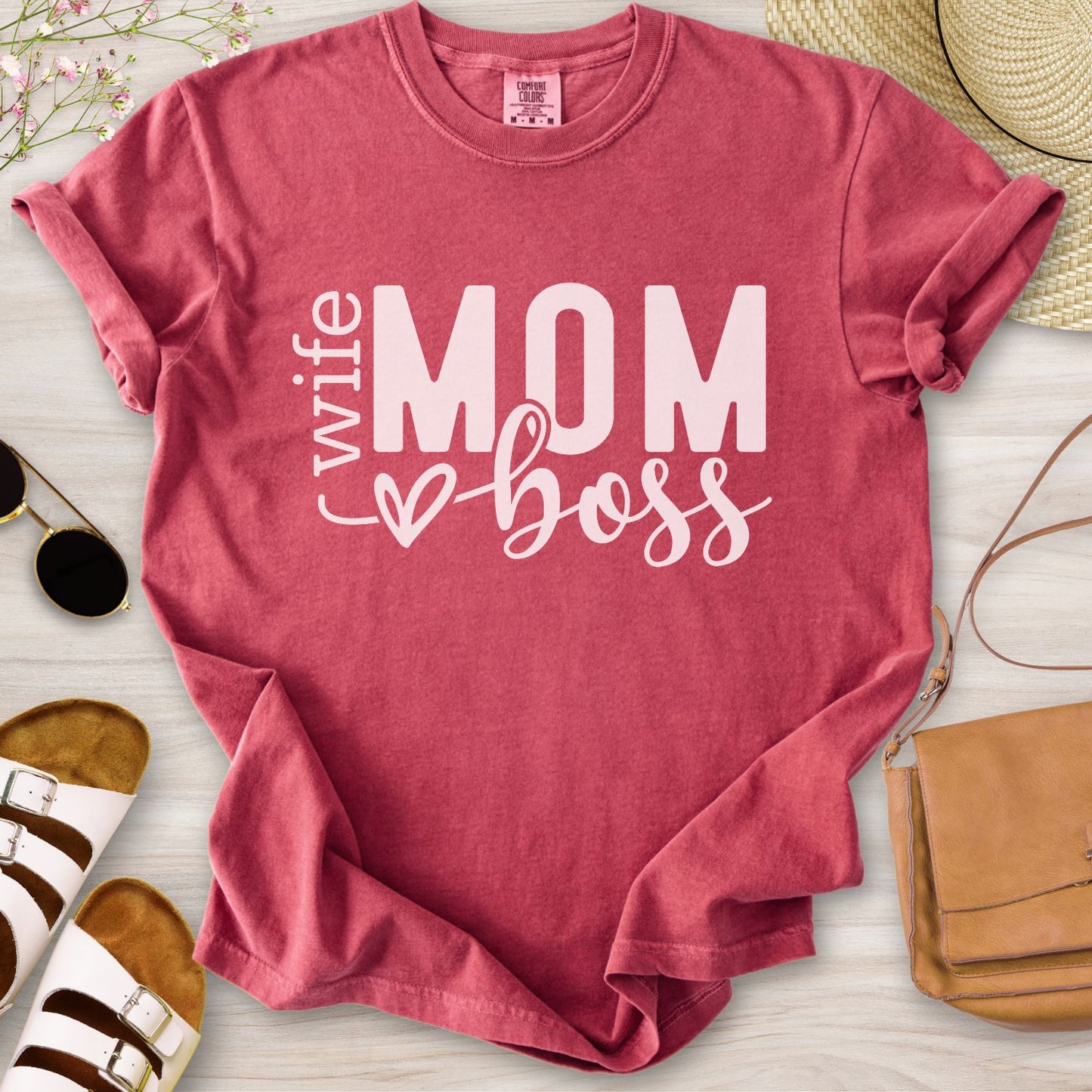 Wife Mom Boss T-Shirt