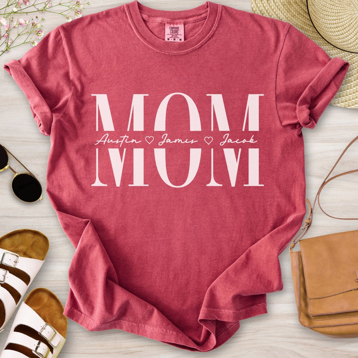 Personalized MOM T-Shirt