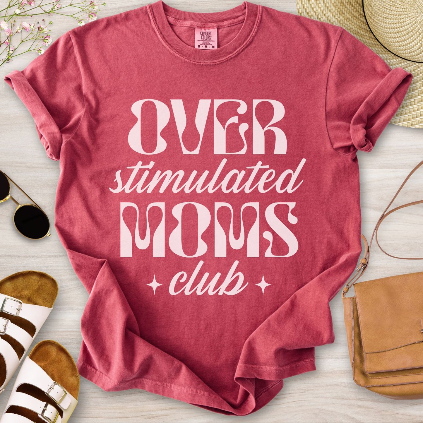 Overstimulated Moms Club T-Shirt
