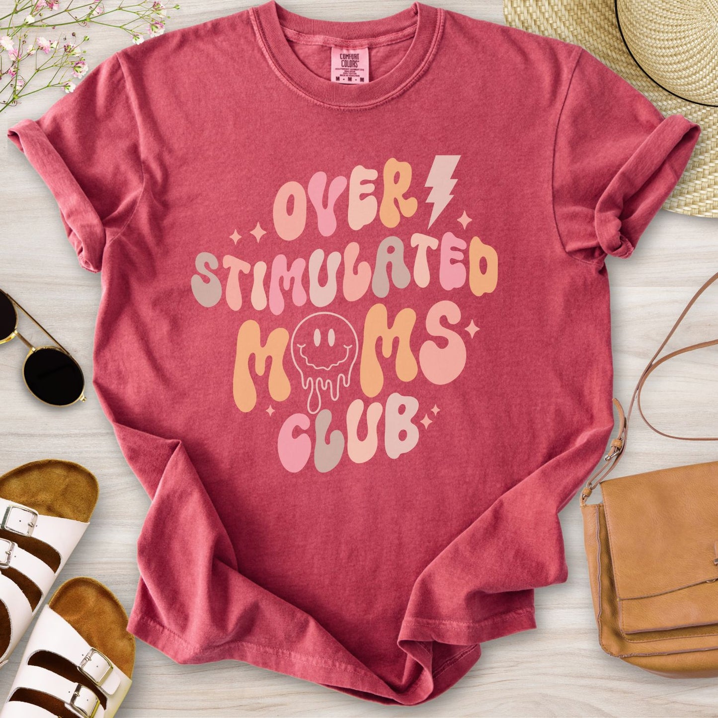 Overstimulated Moms Club T-Shirt