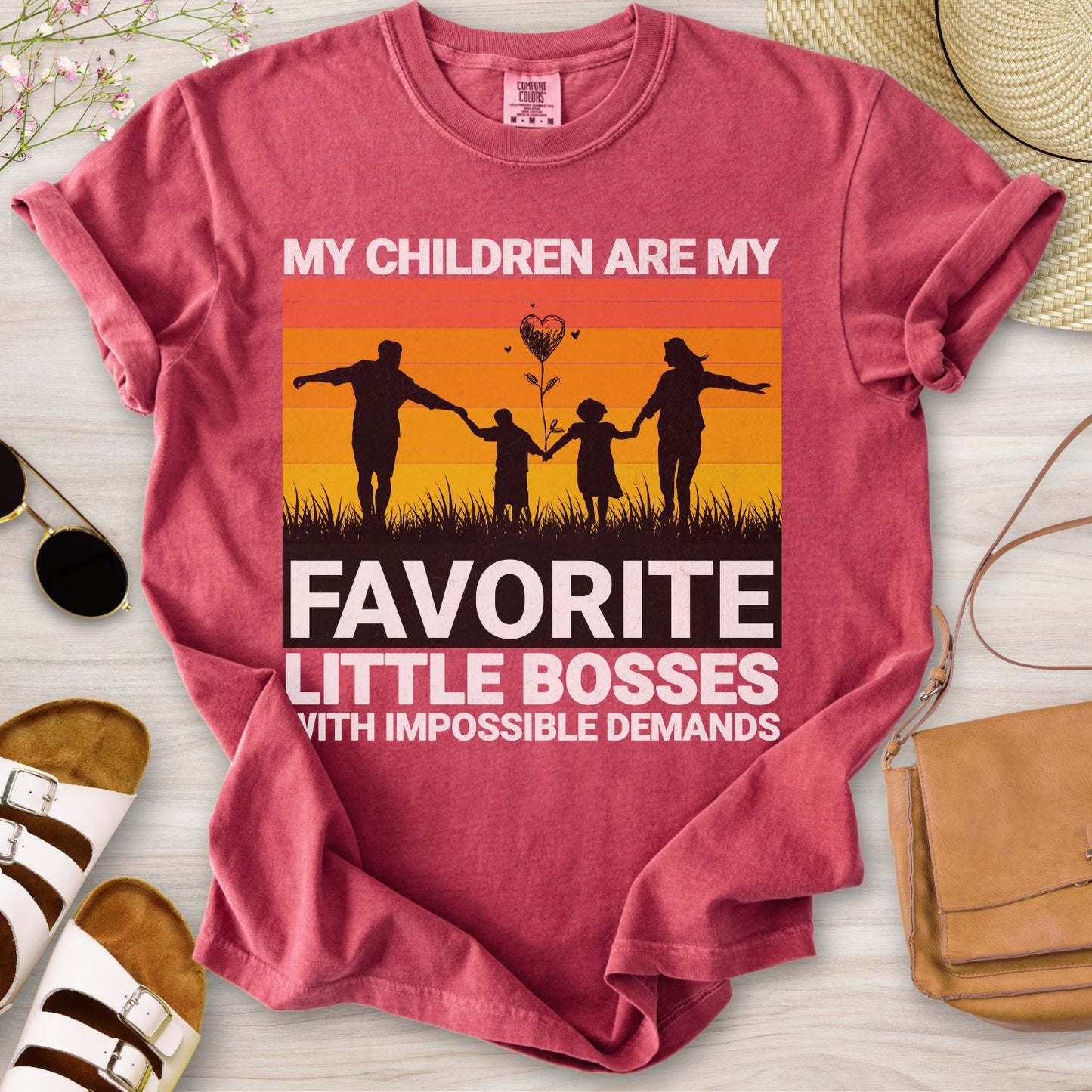 My Children Are My Favorite Little Bosses T-Shirt