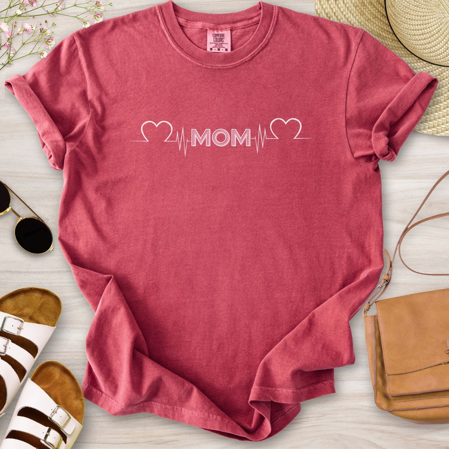 Mom Heartbeat T-Shirt