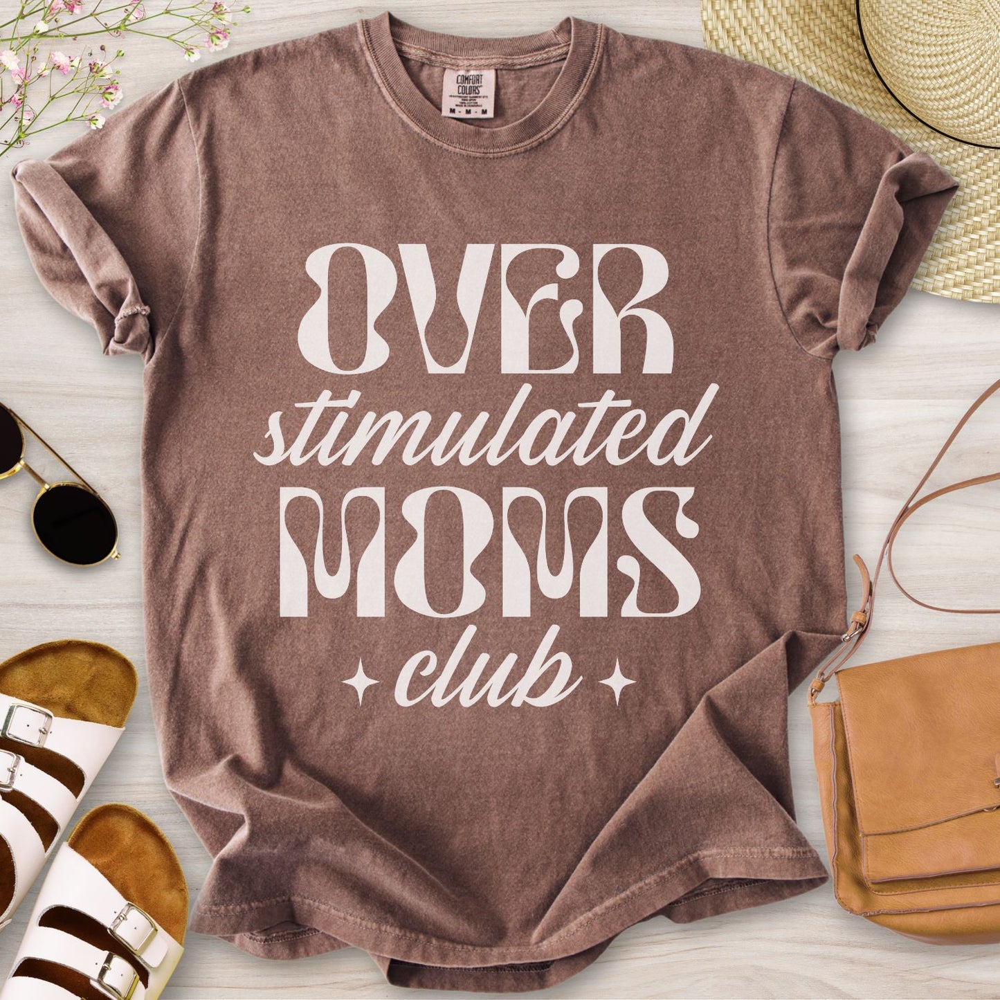 Overstimulated Moms Club T-Shirt