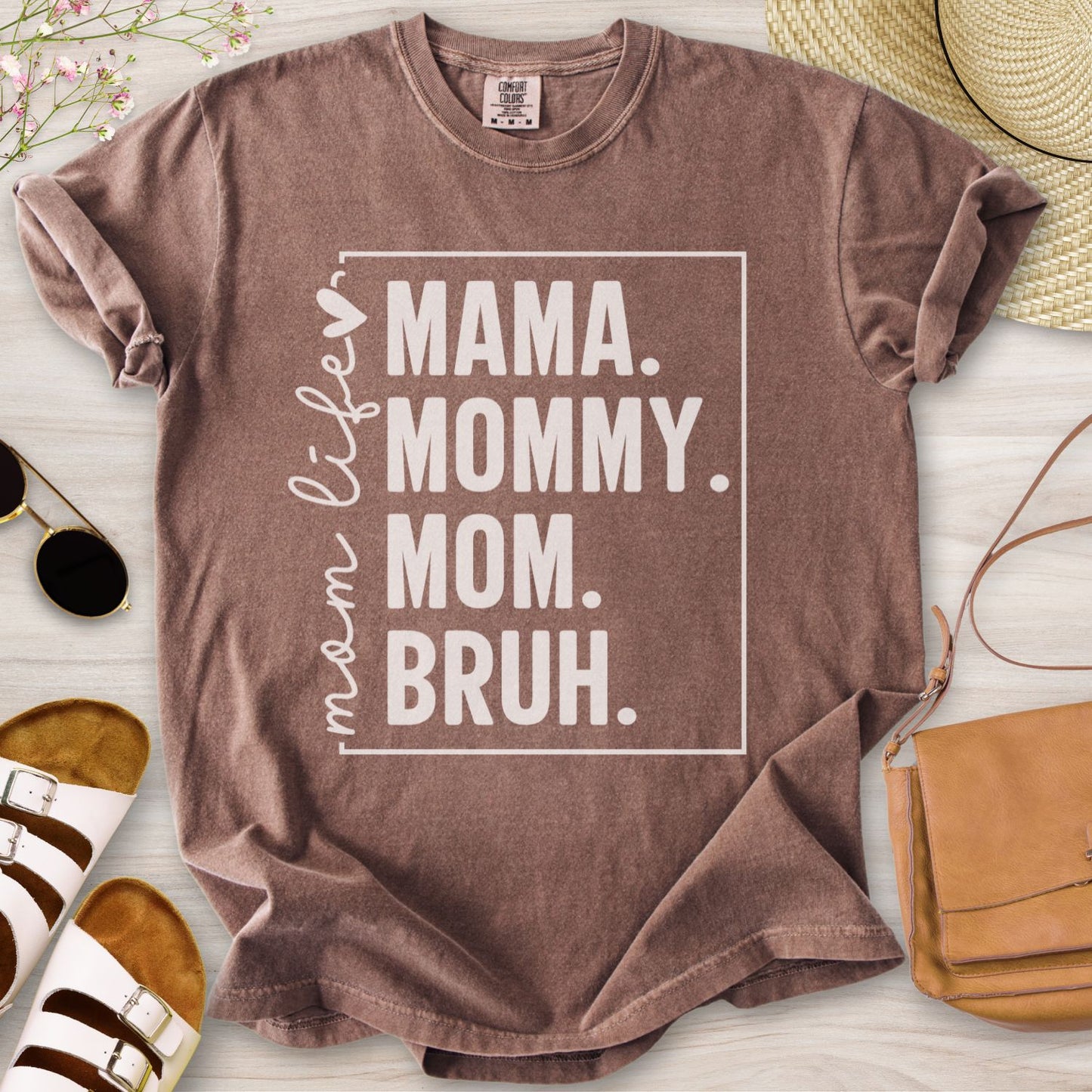Mom Life Mama Mommy Mom Bruh T-Shirt