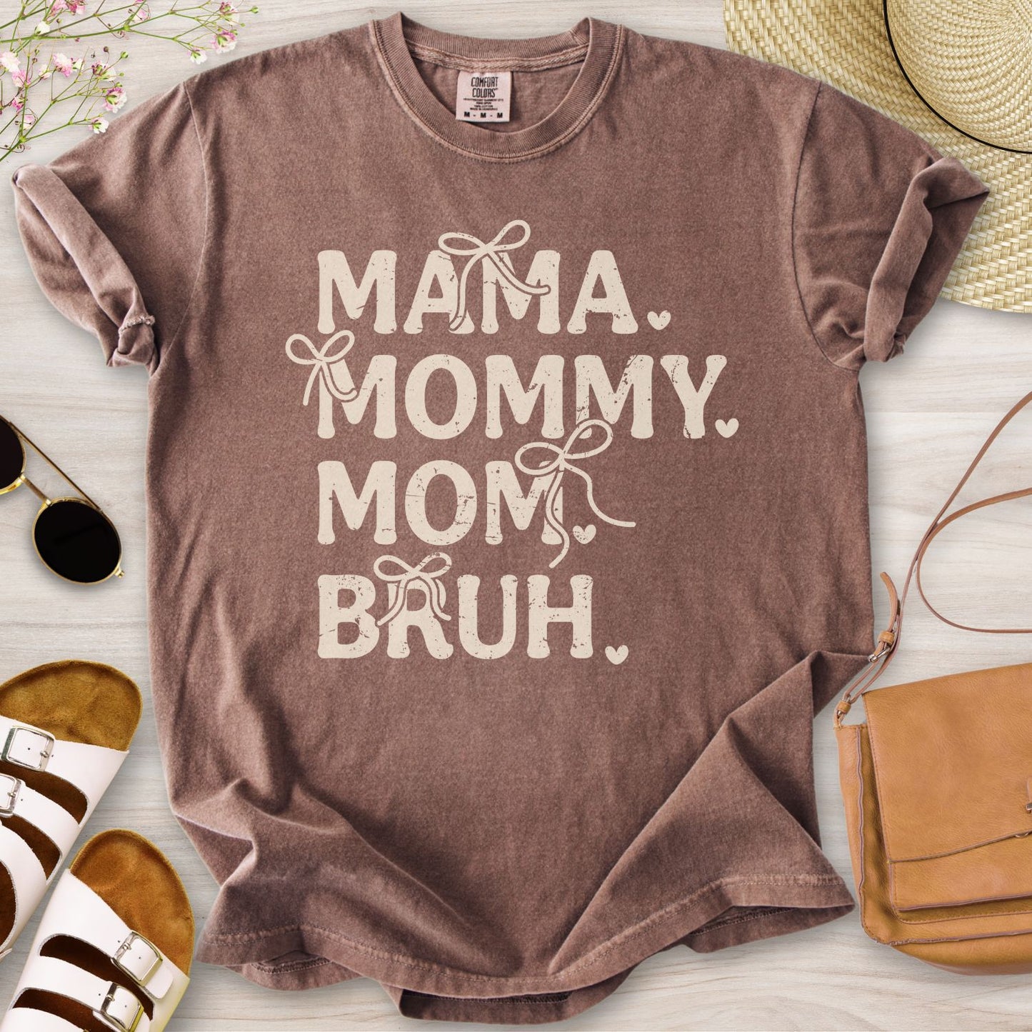 Mama Mommy Mom Bruh Coquette T-Shirt