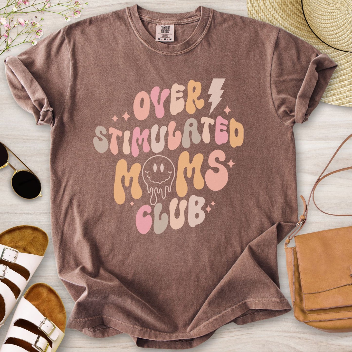 Overstimulated Moms Club T-Shirt