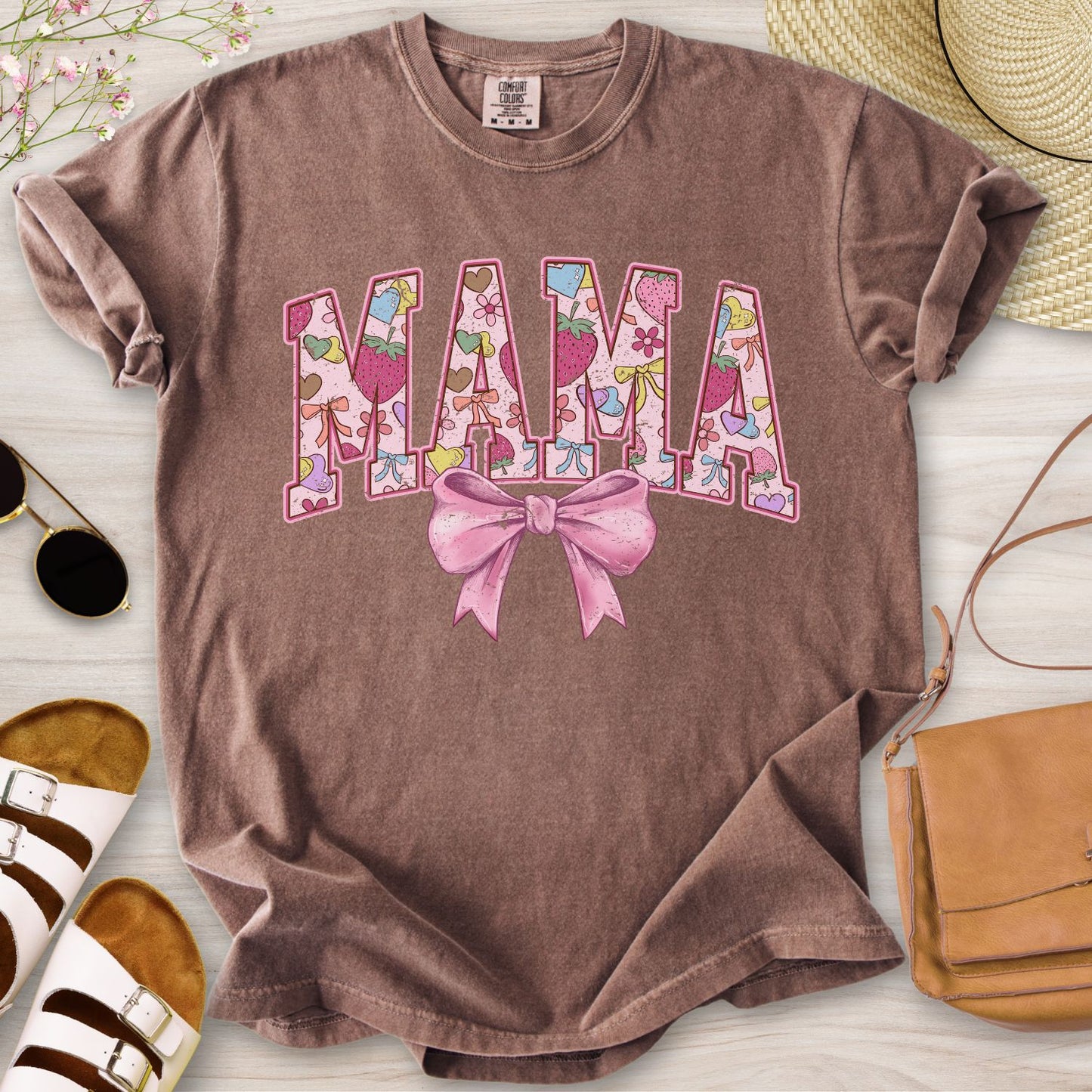 Pink Girly Mama T-Shirt