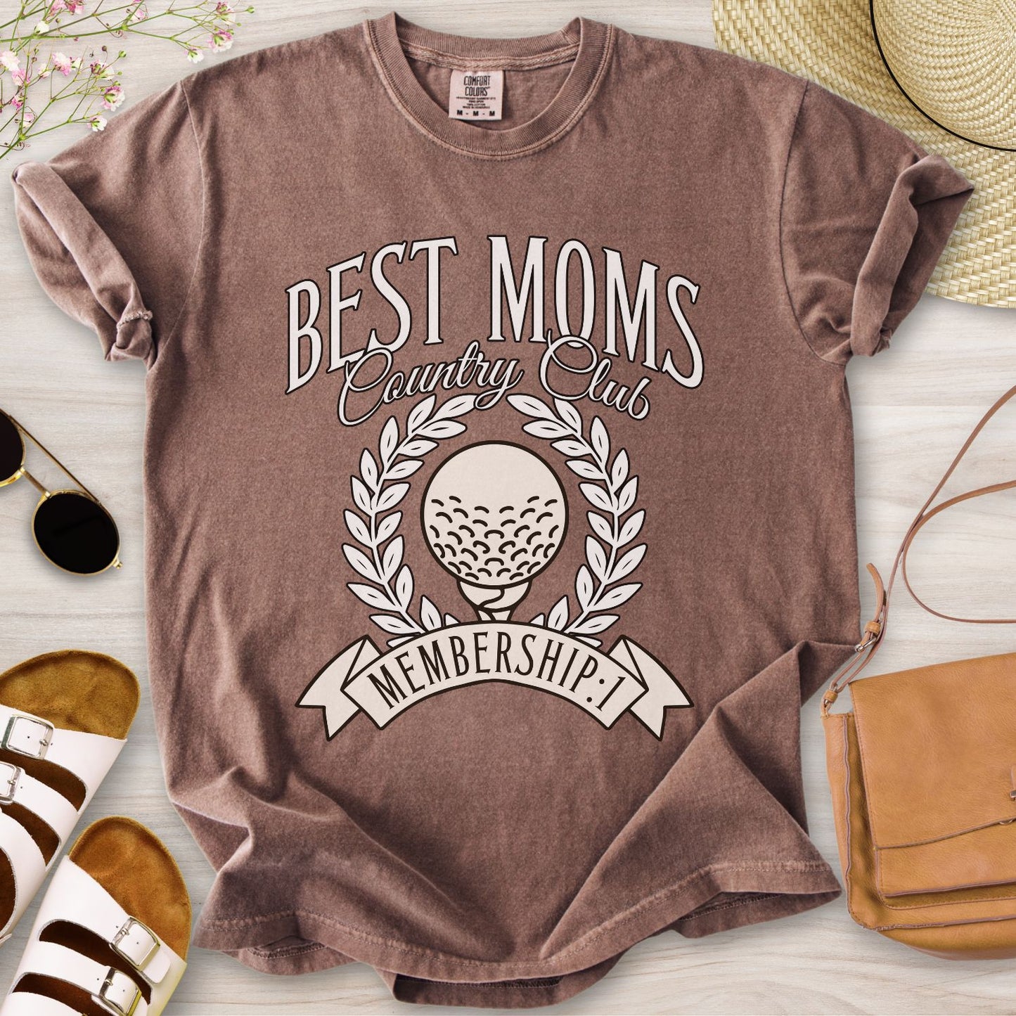 Best Moms Country Club T-Shirt