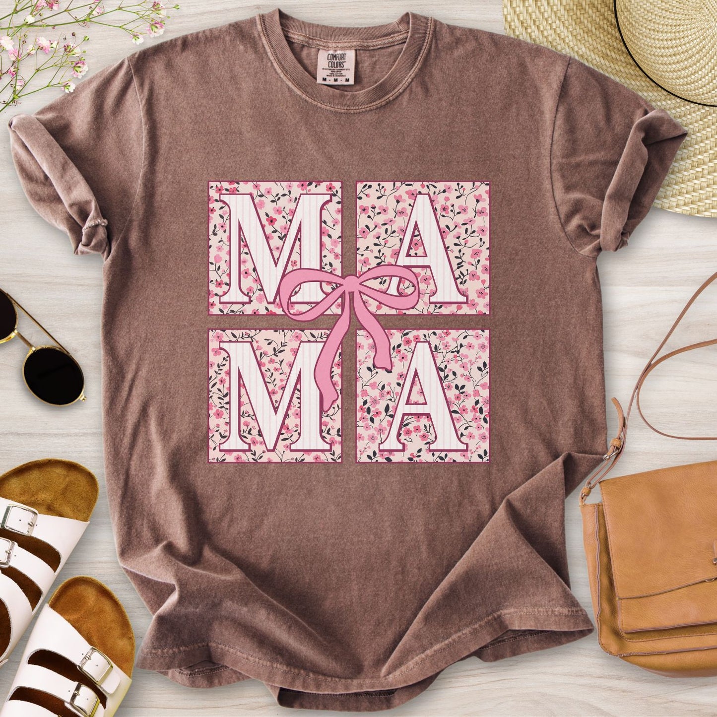 Floral Chinoiserie Mama Coquette T-Shirt