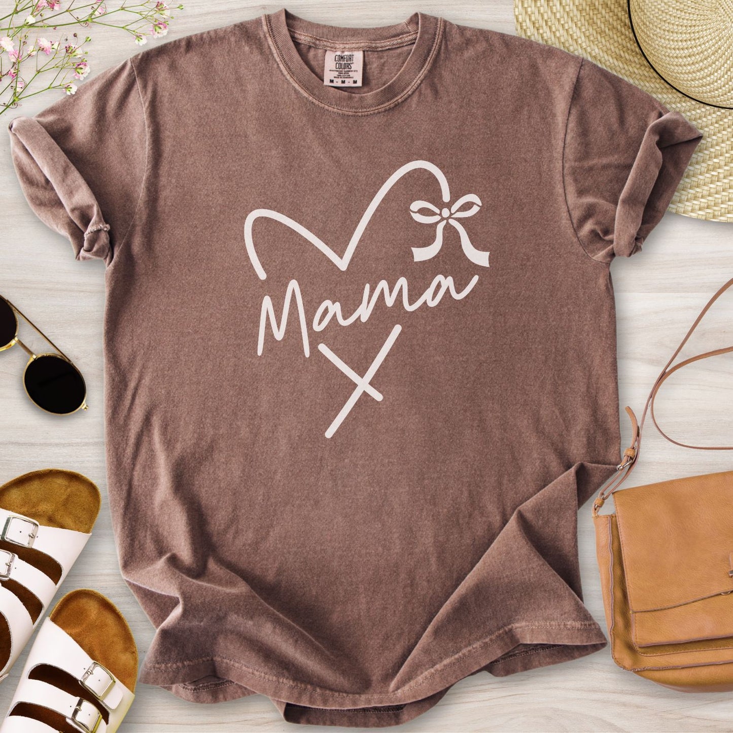 Mama Heart Coquette T-Shirt