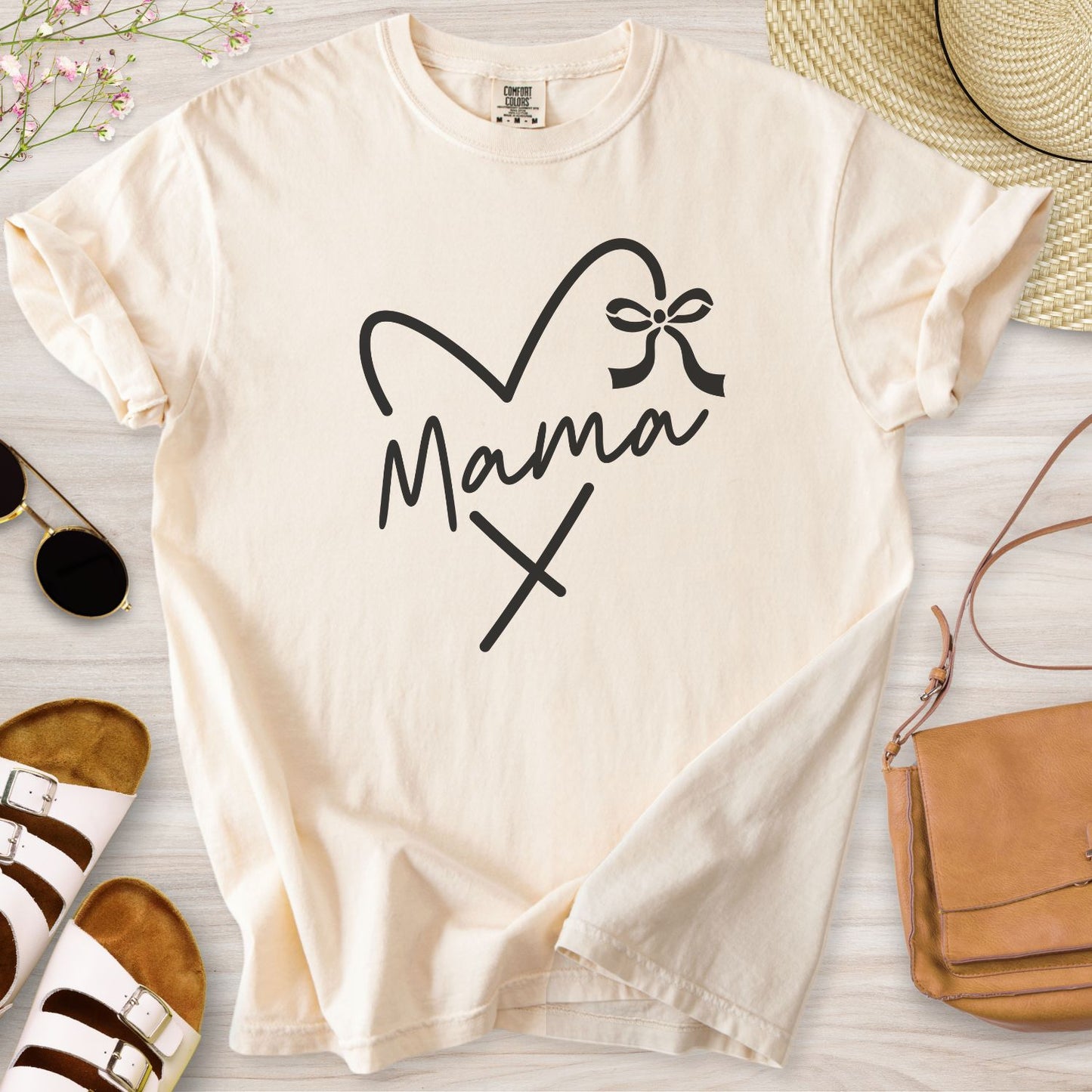 Mama Heart Coquette T-Shirt