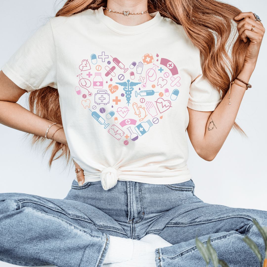 Nurse Heart T-Shirt