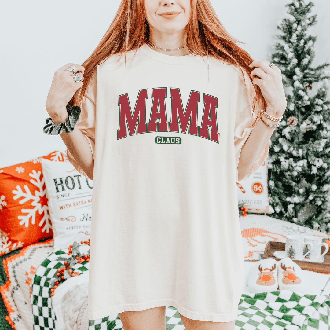Mama Claus Varsity T-Shirt