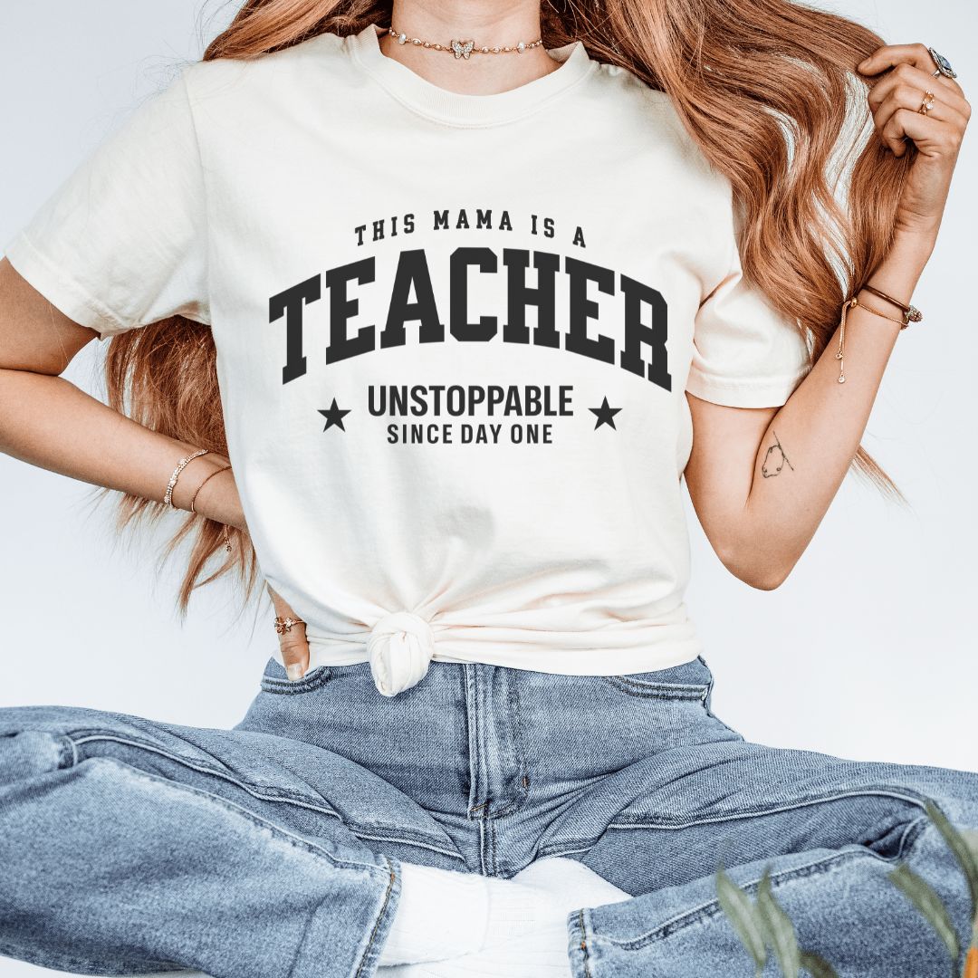 This Mama Is A Teacher T-Shirt