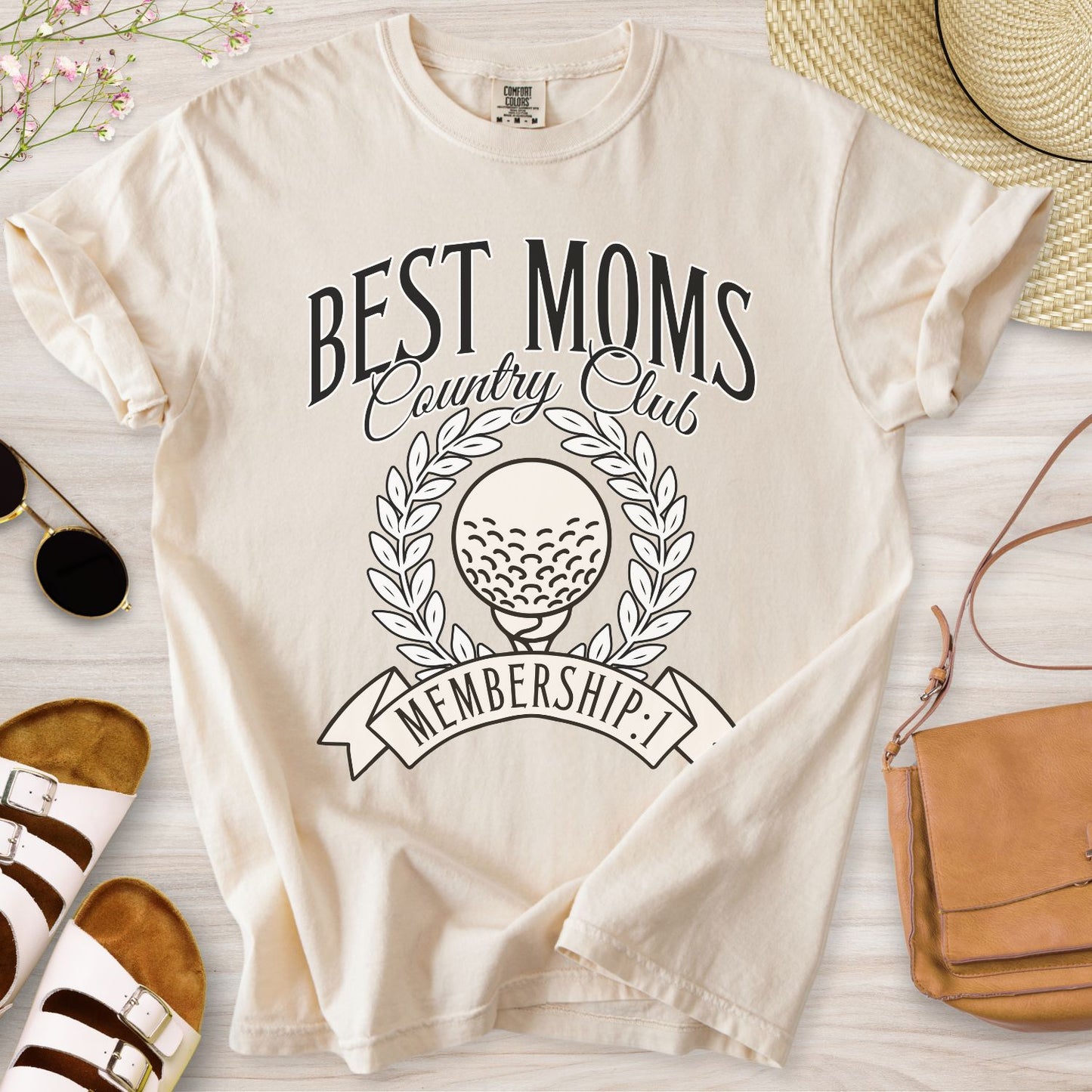 Best Moms Country Club T-Shirt