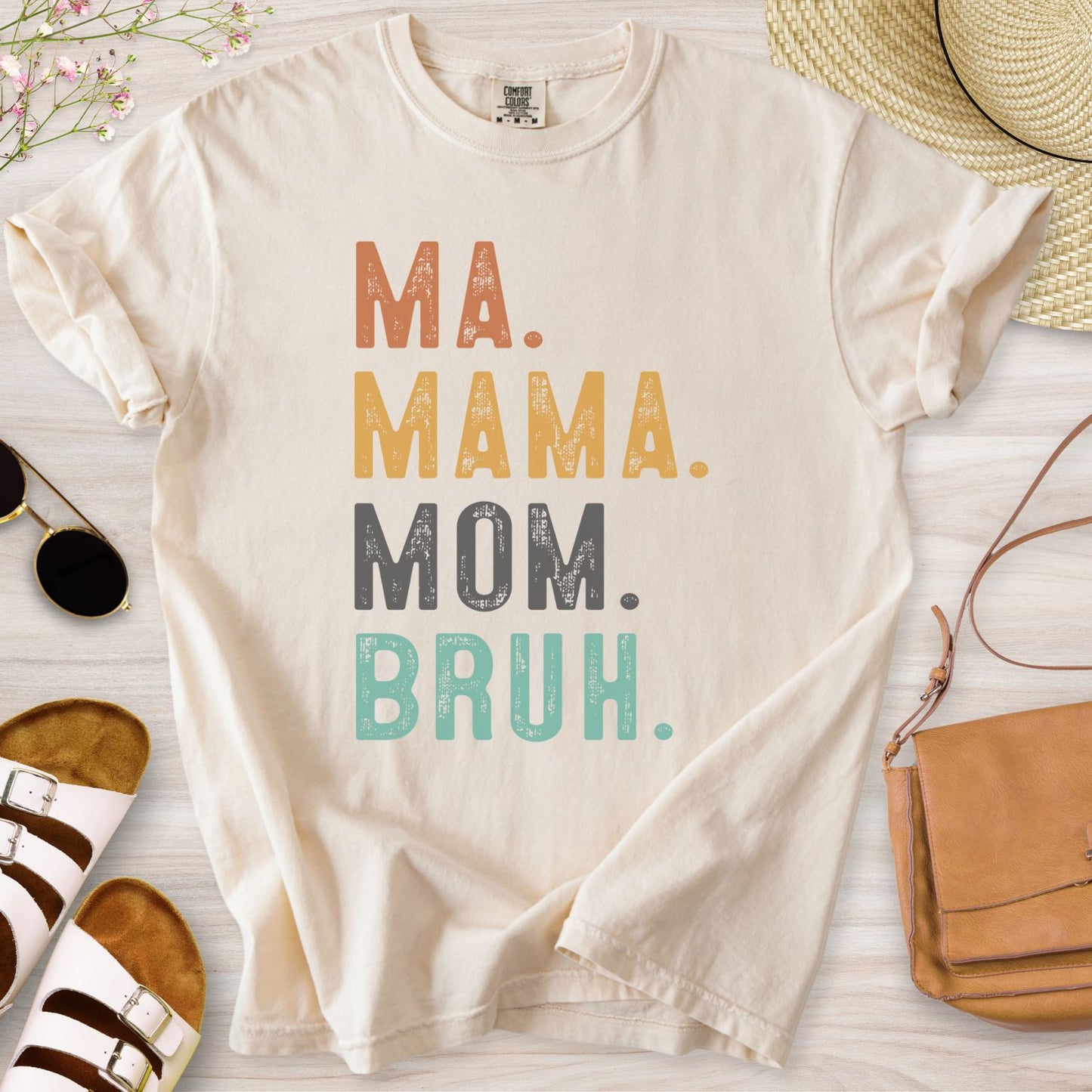 Ma Mama Mom Bruh T-Shirt