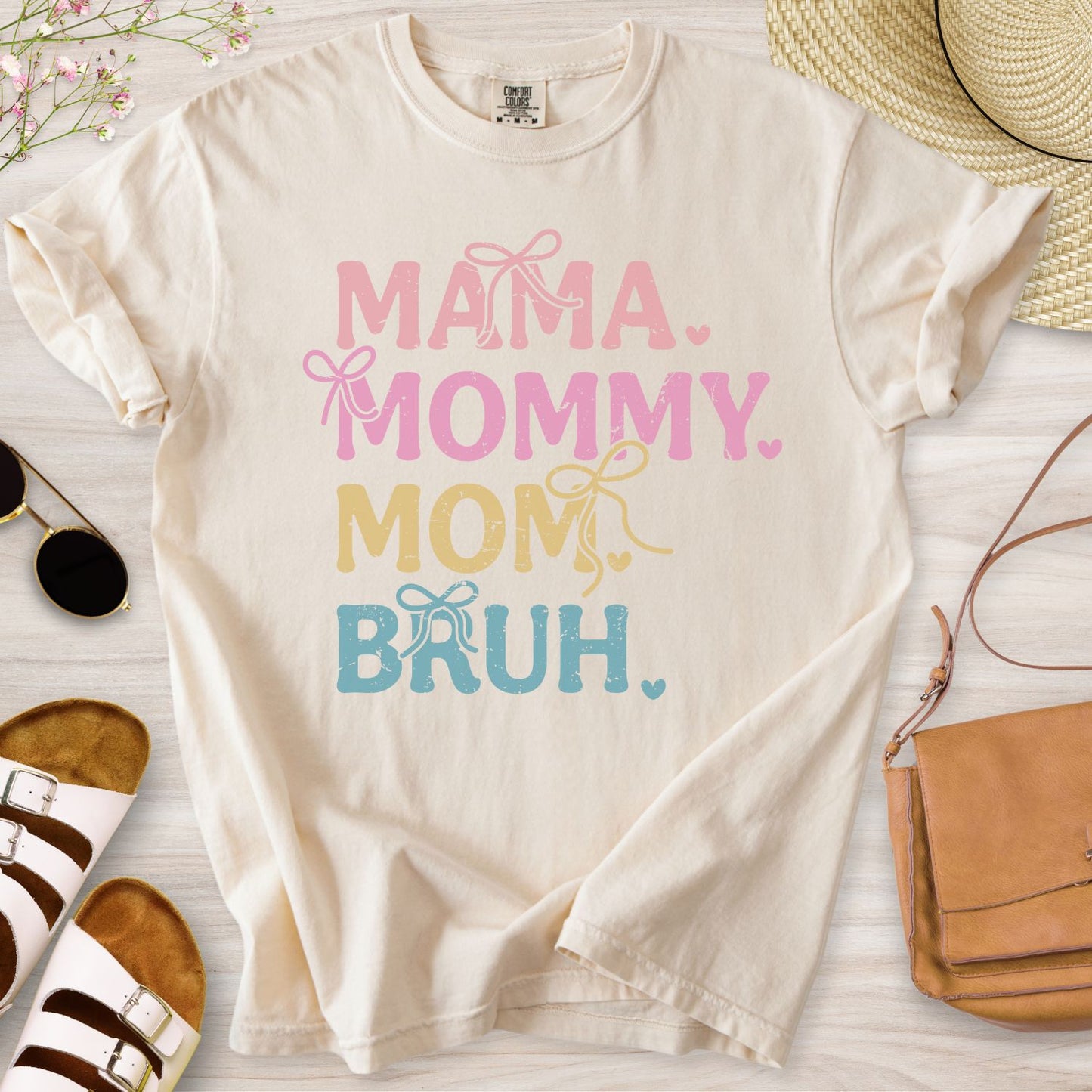 Mama Mommy Mom Bruh Coquette T-Shirt