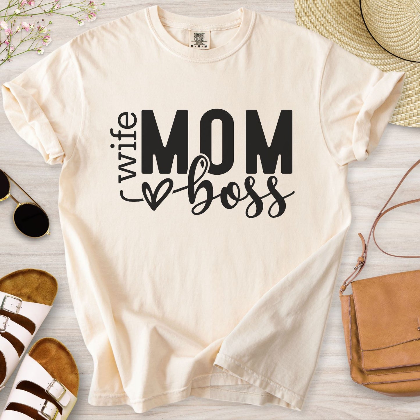 Wife Mom Boss T-Shirt