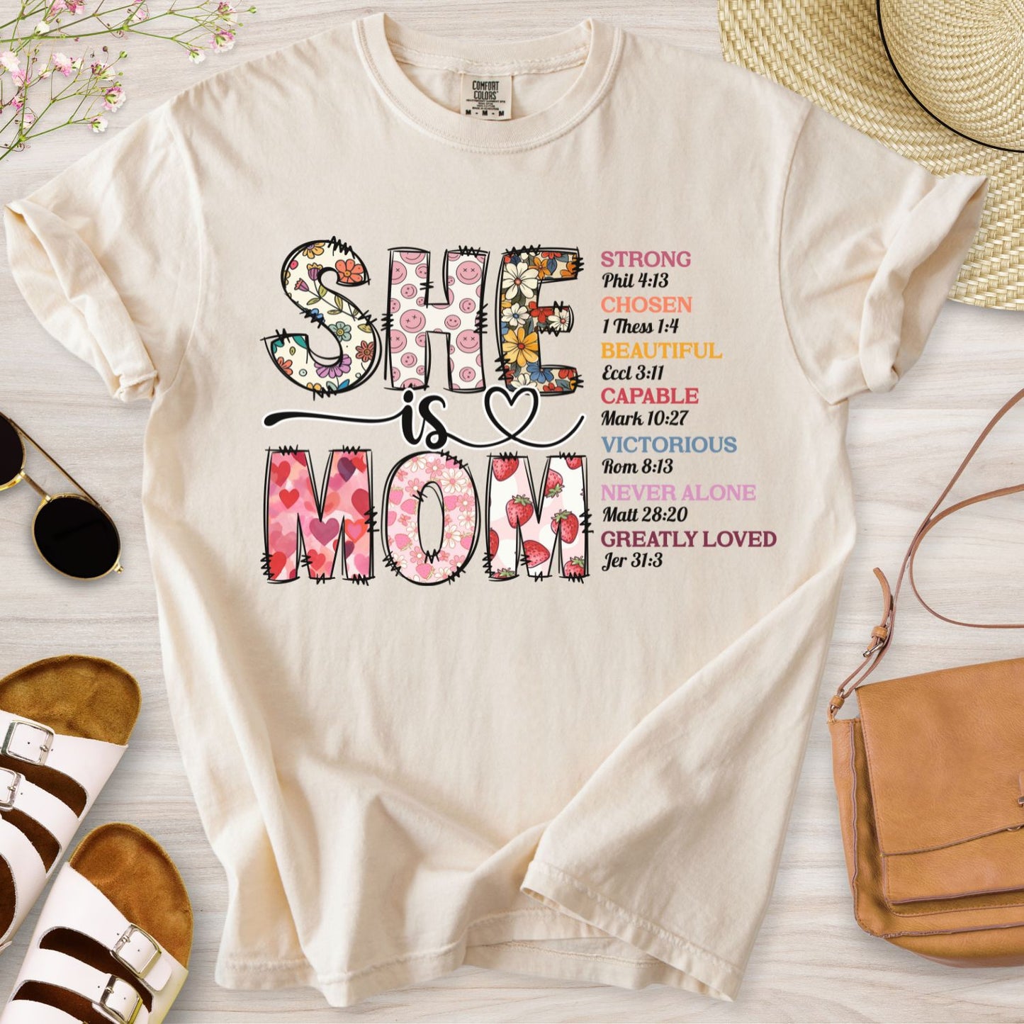 She Is Mom T-Shirt