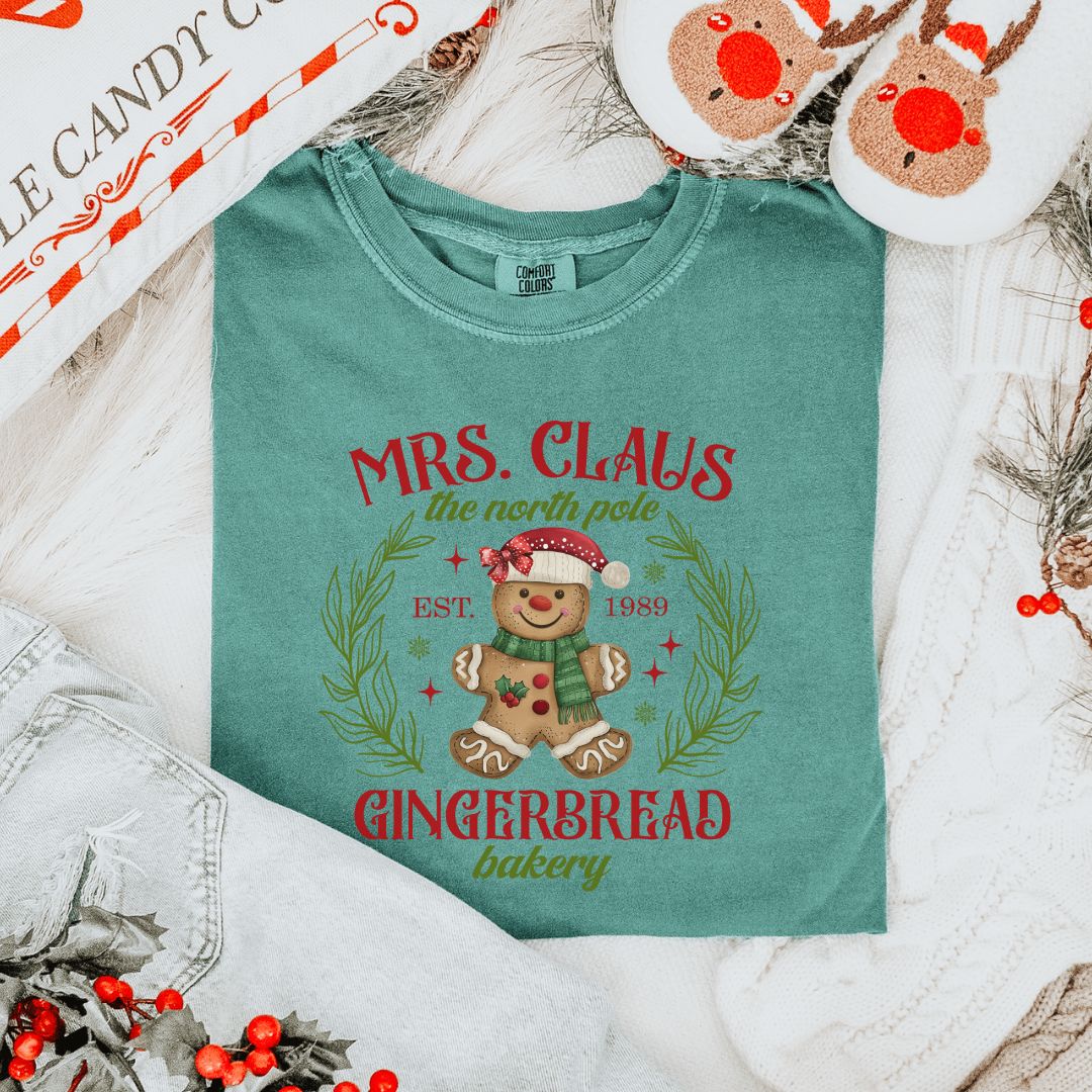 Mrs Claus Gingerbread T-Shirt