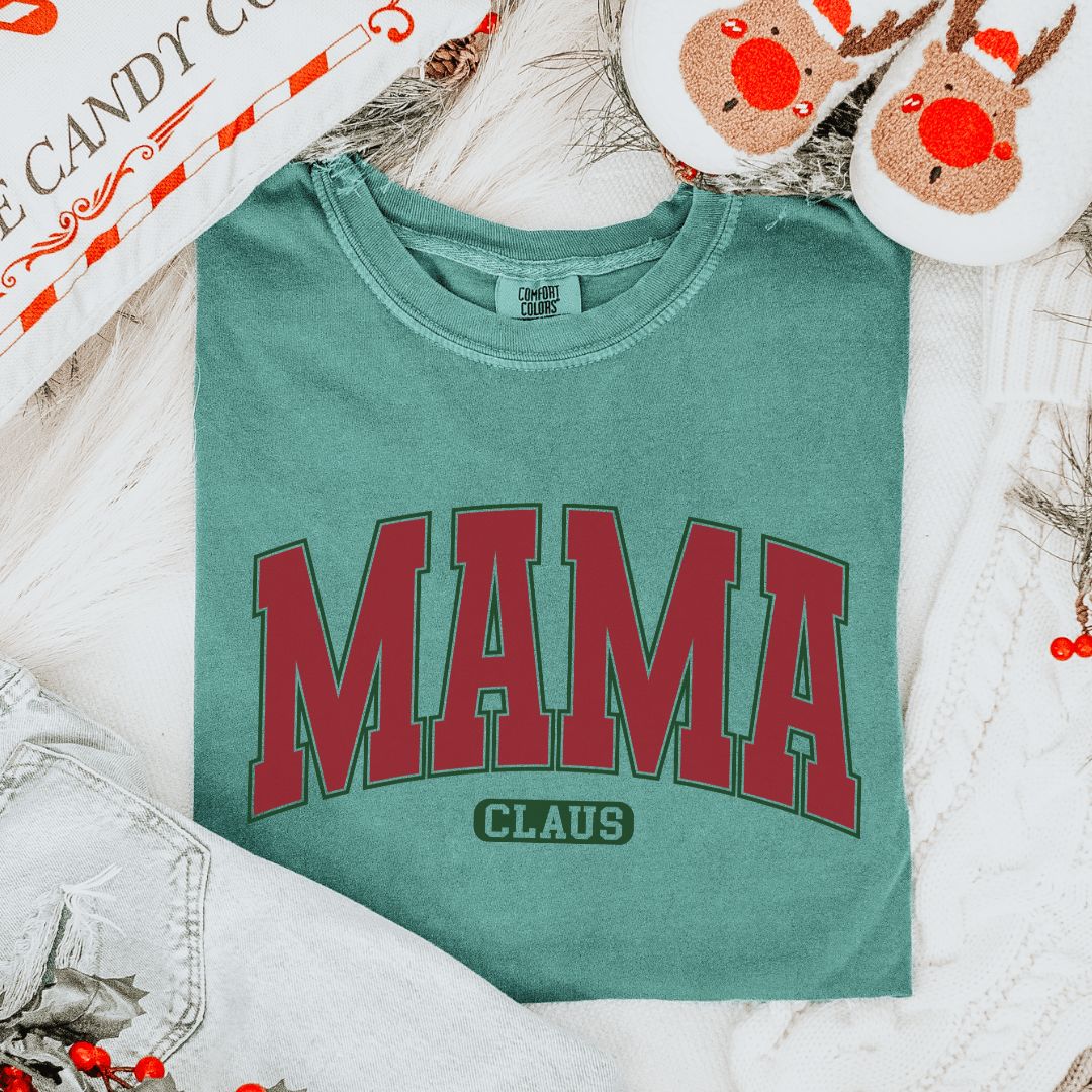 Mama Claus Varsity T-Shirt