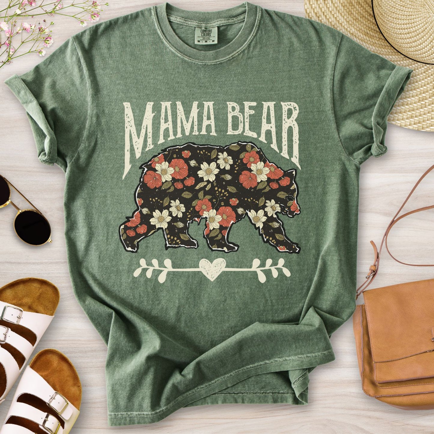 Mama Bear Vintage T-Shirt