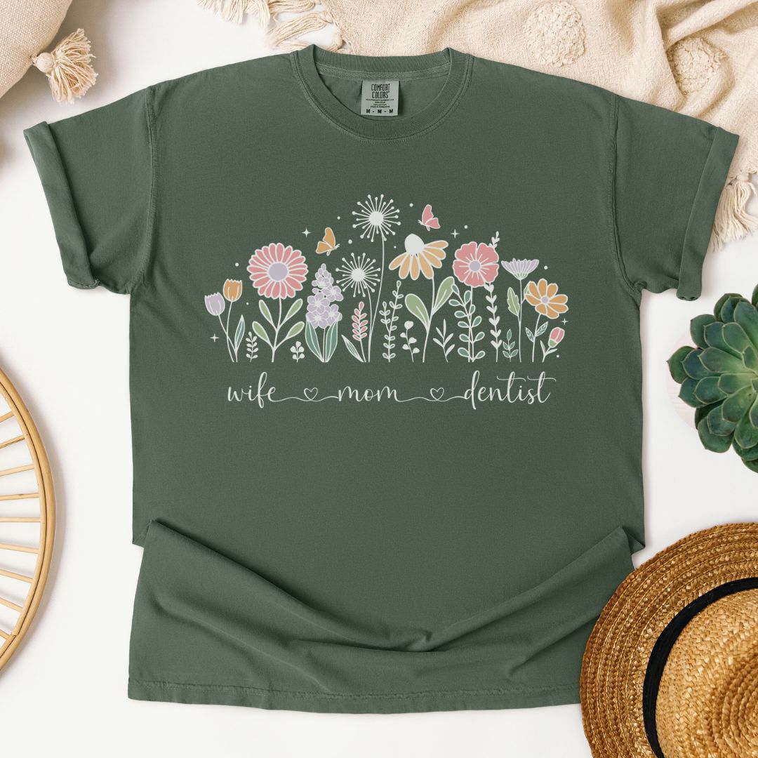 Wife Mom Dentist T-Shirt