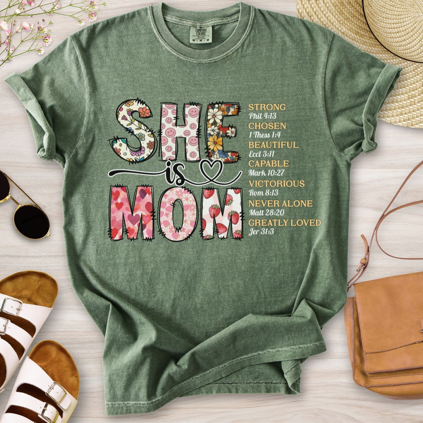 She Is Mom T-Shirt