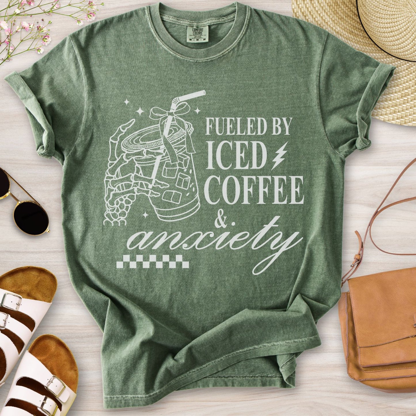 Fueled By Coffee & Anxiety T-Shirt