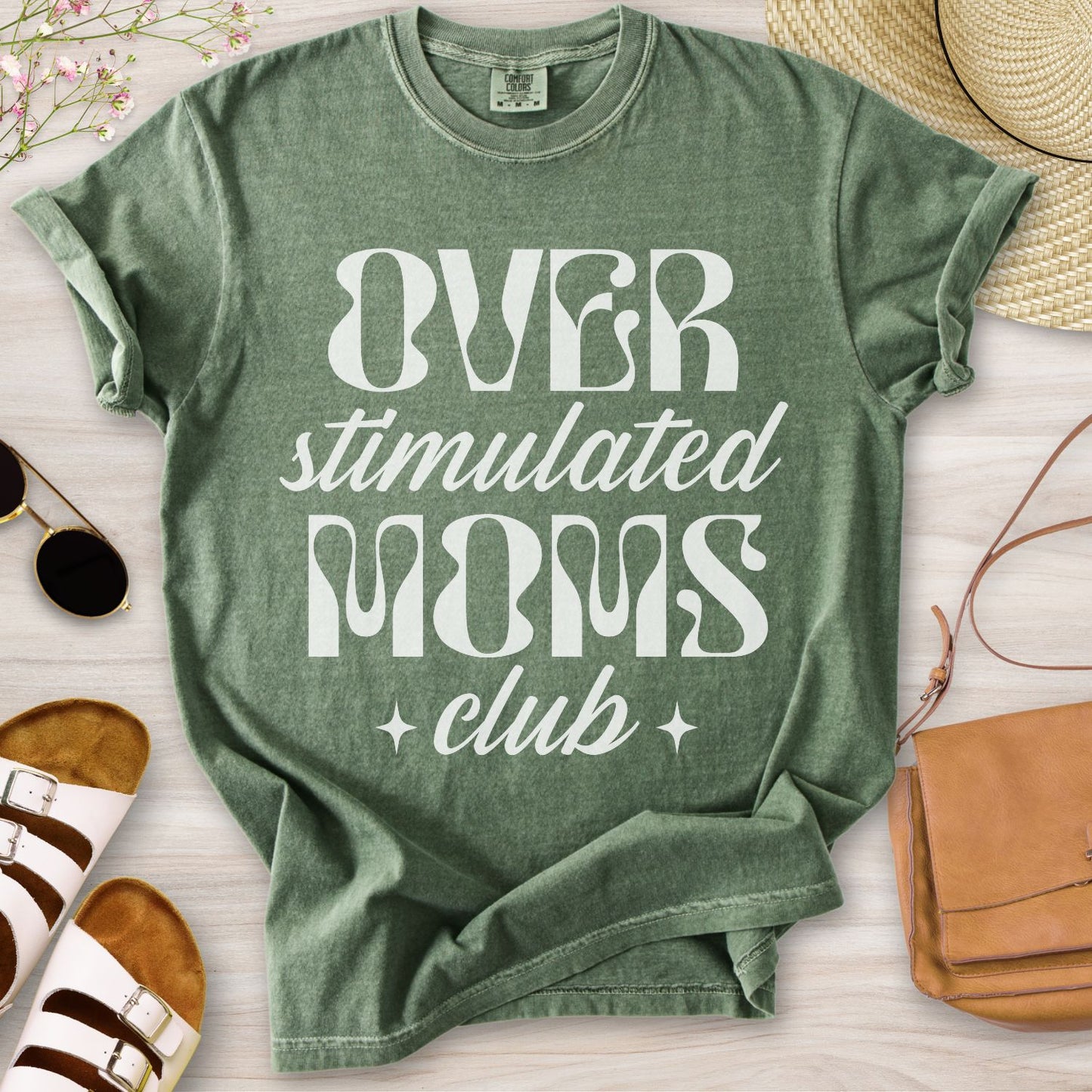 Overstimulated Moms Club T-Shirt