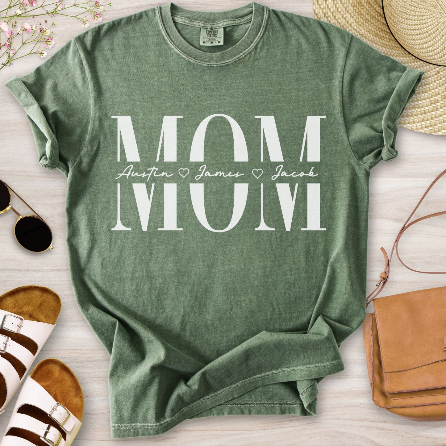 Personalized MOM T-Shirt