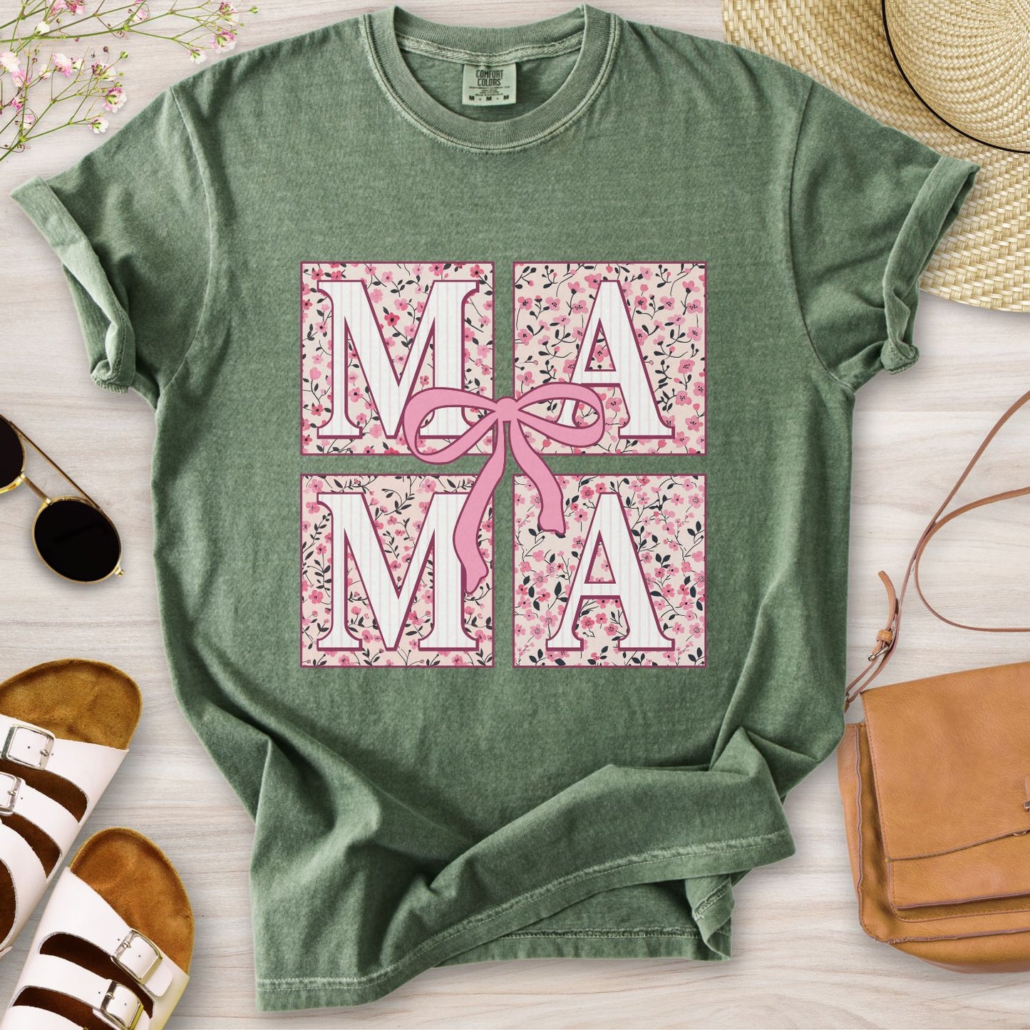 Floral Chinoiserie Mama Coquette T-Shirt