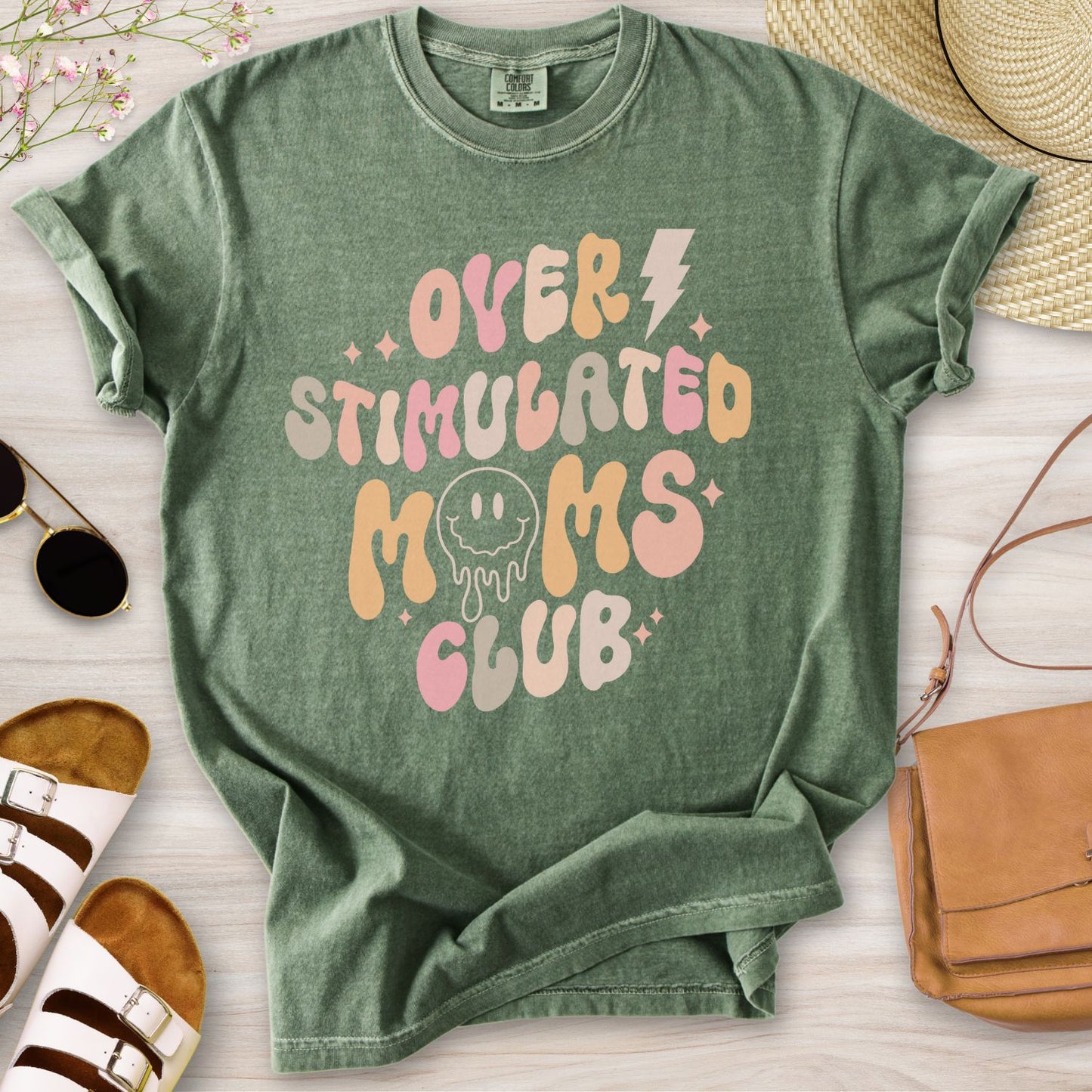 Overstimulated Moms Club T-Shirt