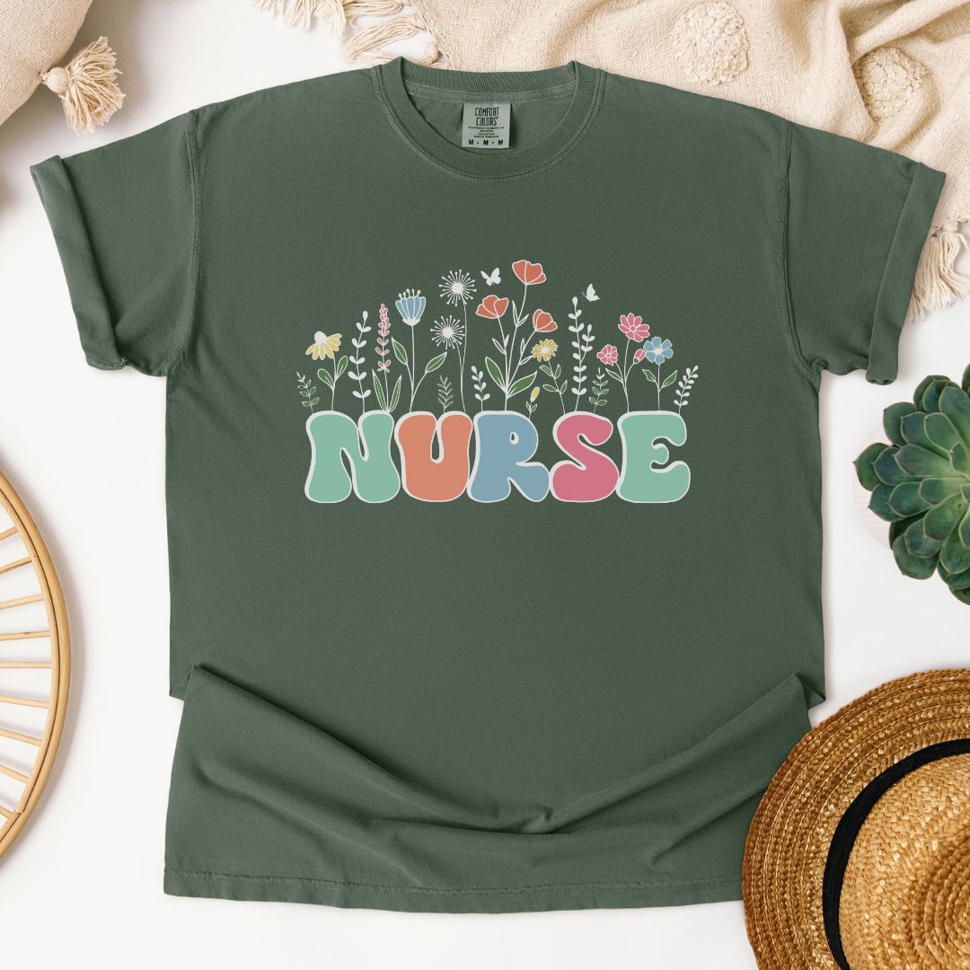 Nurse Wildflower T-Shirt