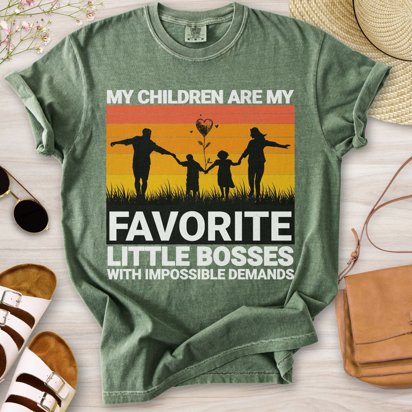 My Children Are My Favorite Little Bosses T-Shirt